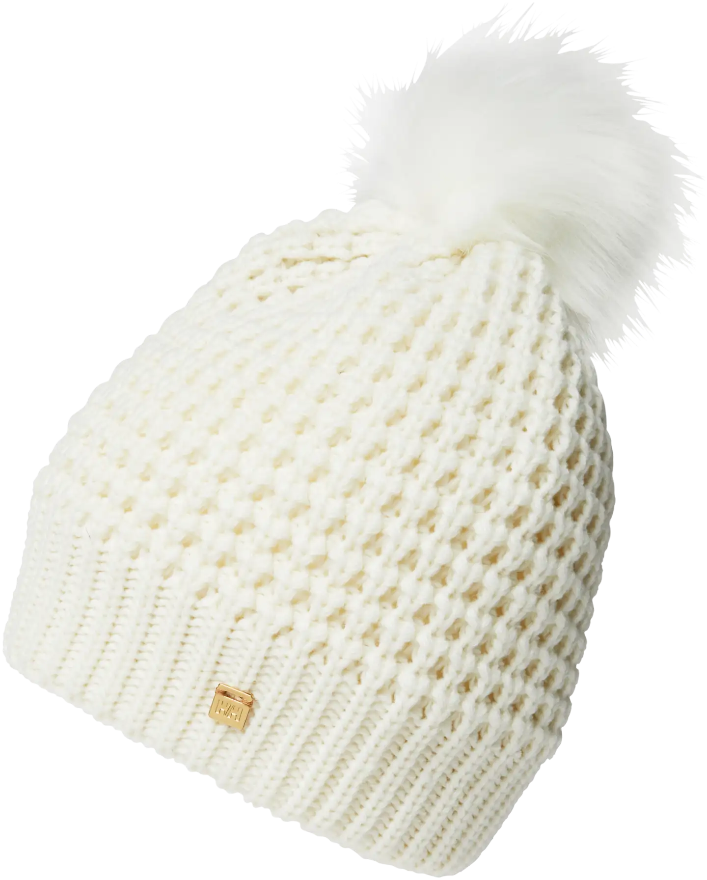 Helly Hansen vuorattu neulepipo Snow Fall 67407 - Off white