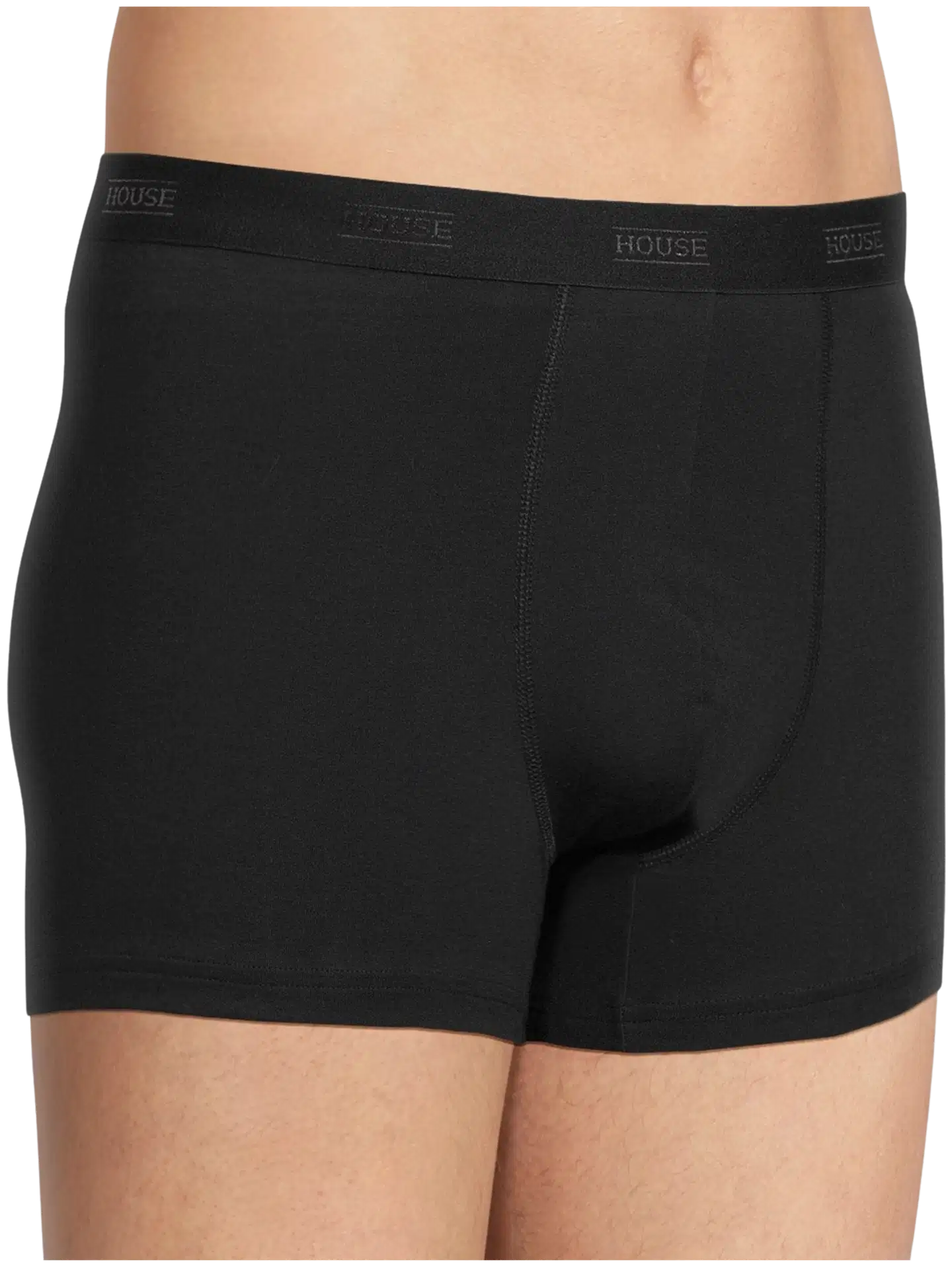 House miesten bokserit 2-pack - Musta - 4