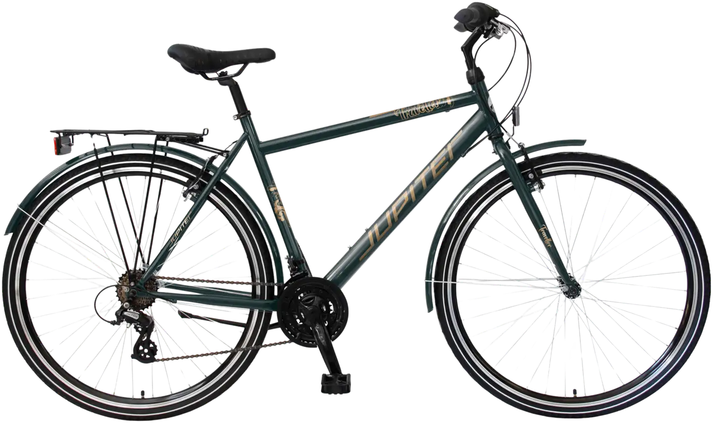 Jupiter Traveller 28" retkipyörä 21-vaihdetta runko 48,3 cm harmaa