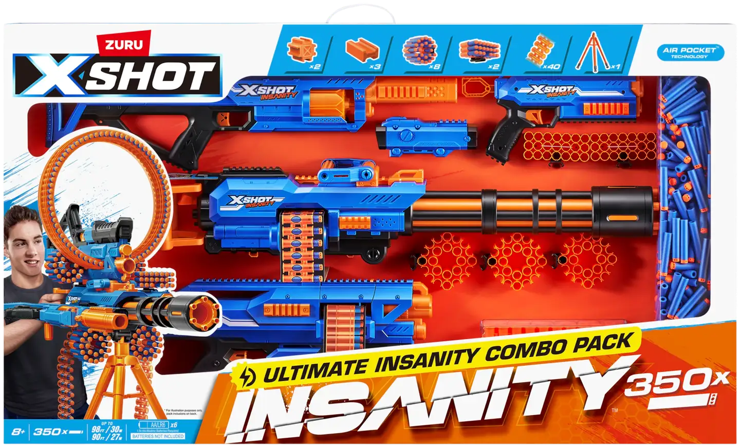 X-Shot INSANITY-MIX Combo - 2