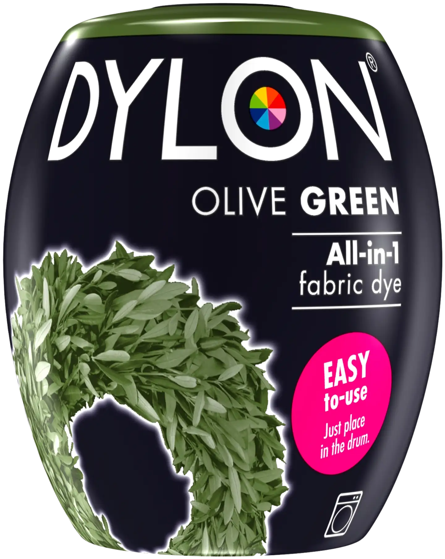 Dylon 350g Olive Green 34 tekstiiliväri