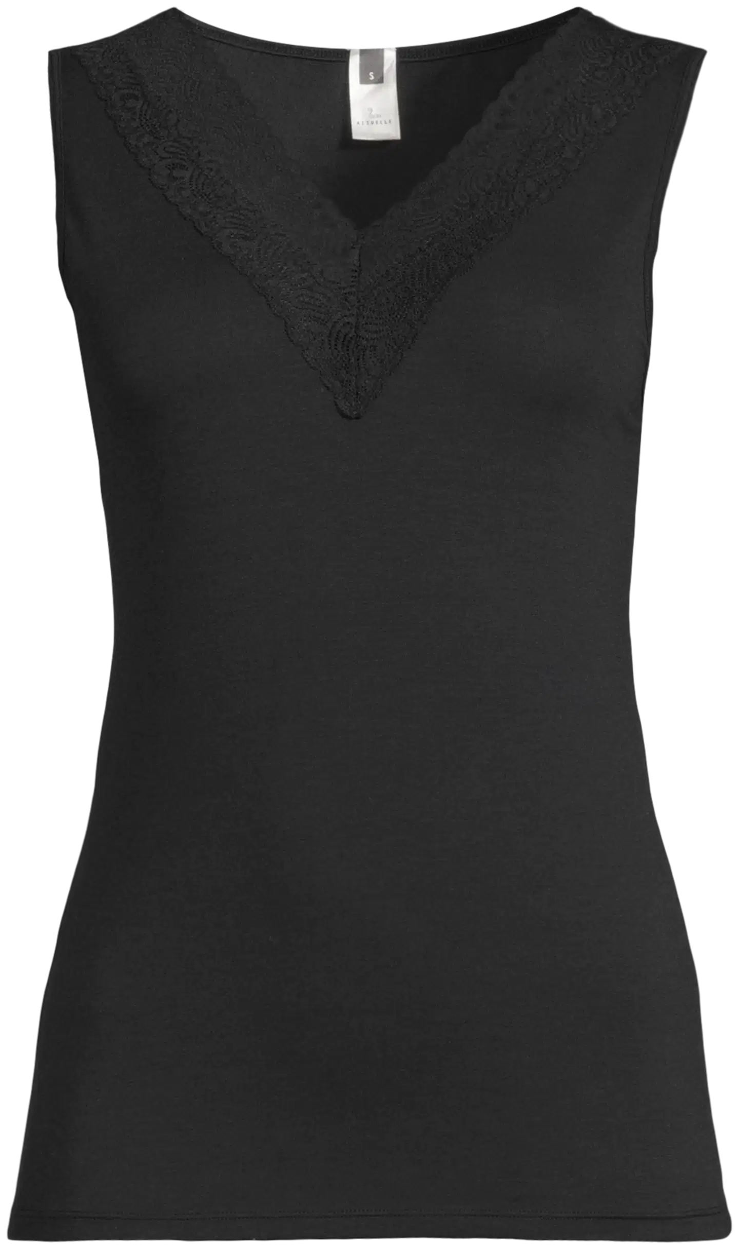 Actuelle naisten aluspaita AC-NOS-323 - BLACK - 2