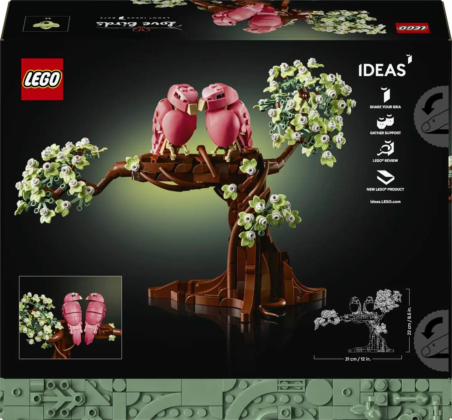LEGO® Ideas 21365 Rakastuneet linnut - 4
