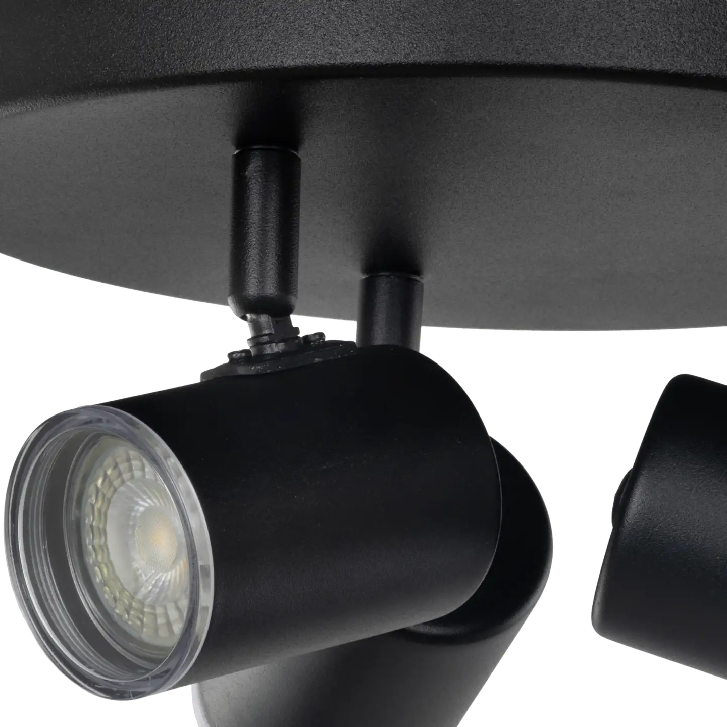 Kattospottivalaisin CONSUMA 1 3xGU10 maks. 5W/kpl IP44 musta - 3