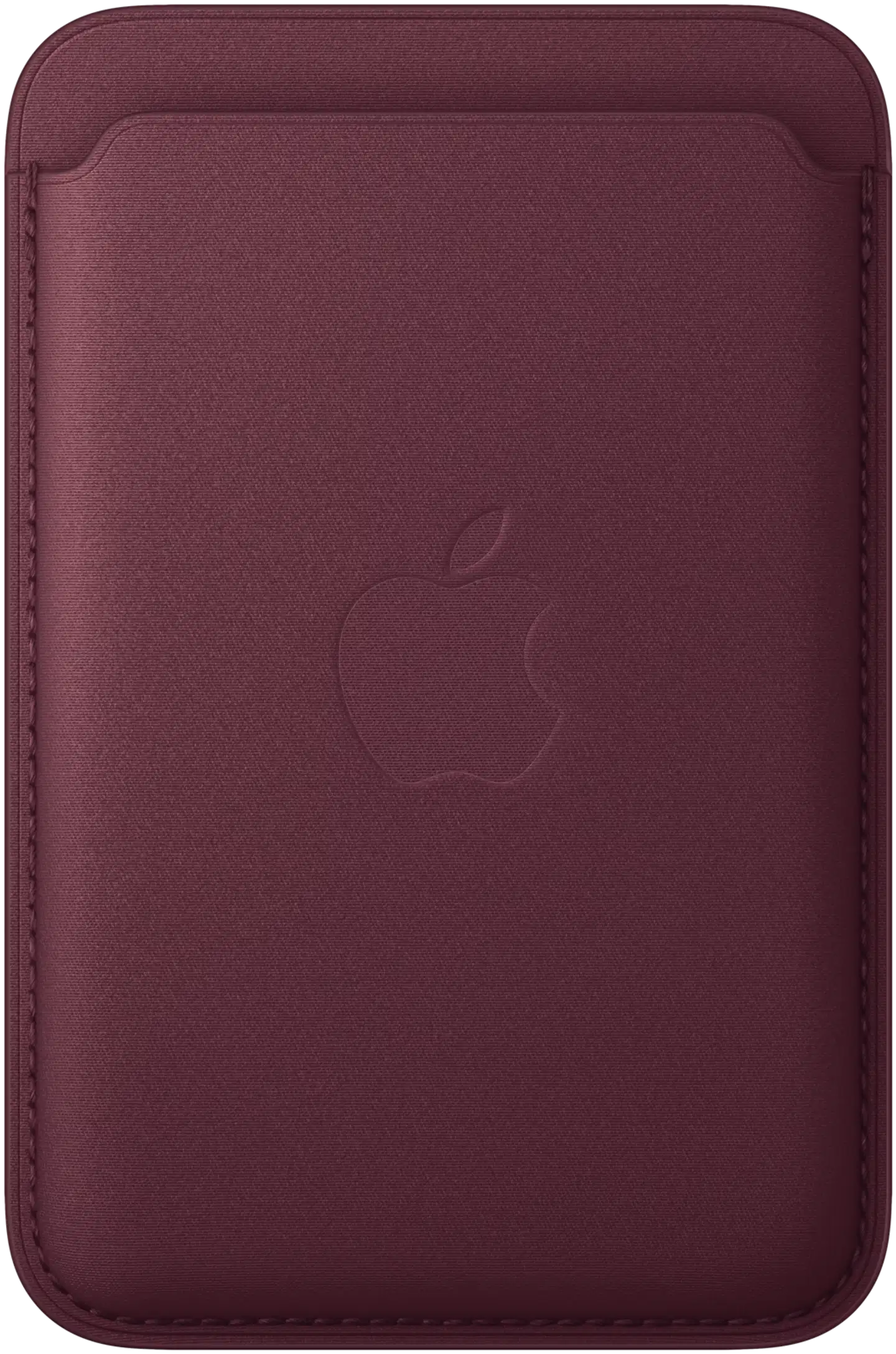 Apple iPhone FineWoven -korttilompakko MagSafella, viininpunainen - MK9H4ZM/A