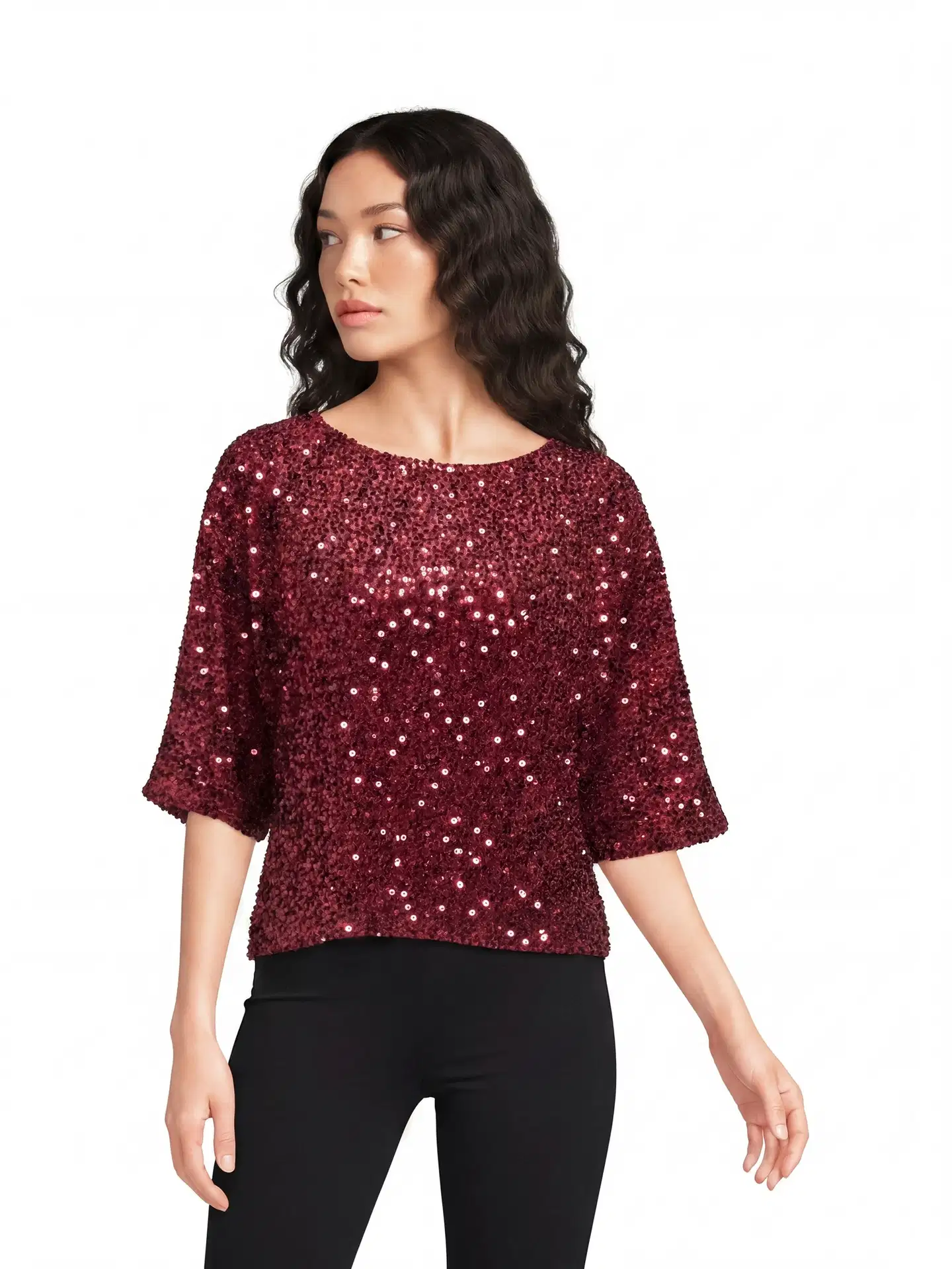 House naisten juhlapusero Glitter 213H264031 - red - 1