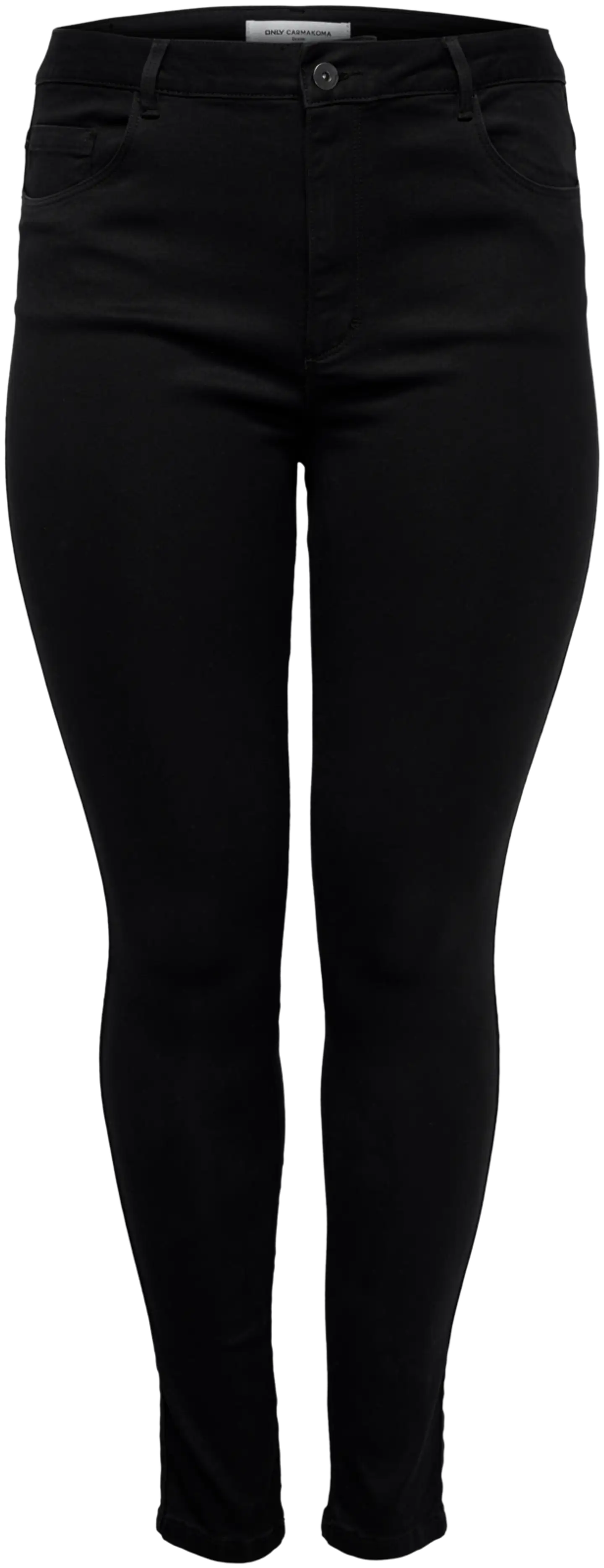 Only Carmakoma naisten skinny farkut Caraugusta - BLACK - 1