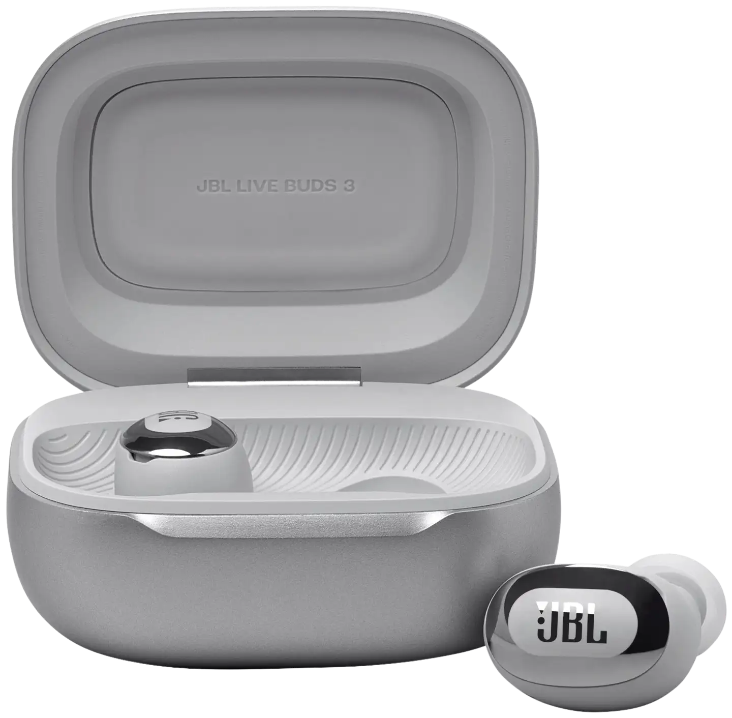 JBL Bluetooth vastamelunappikuulokkeet Live Buds 3 hopea - 2