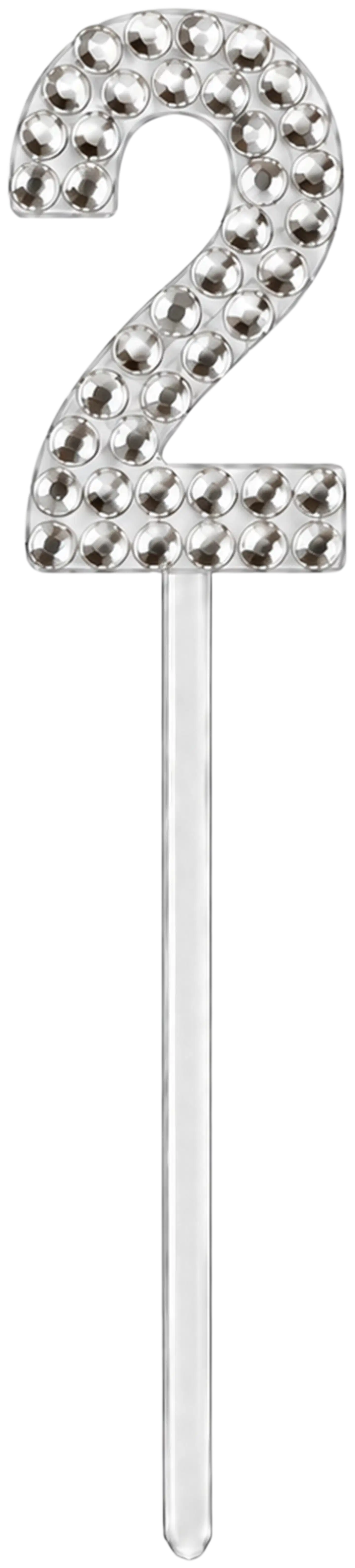 Koristetikku timantein nro 2, koko 2*10 cm - 1