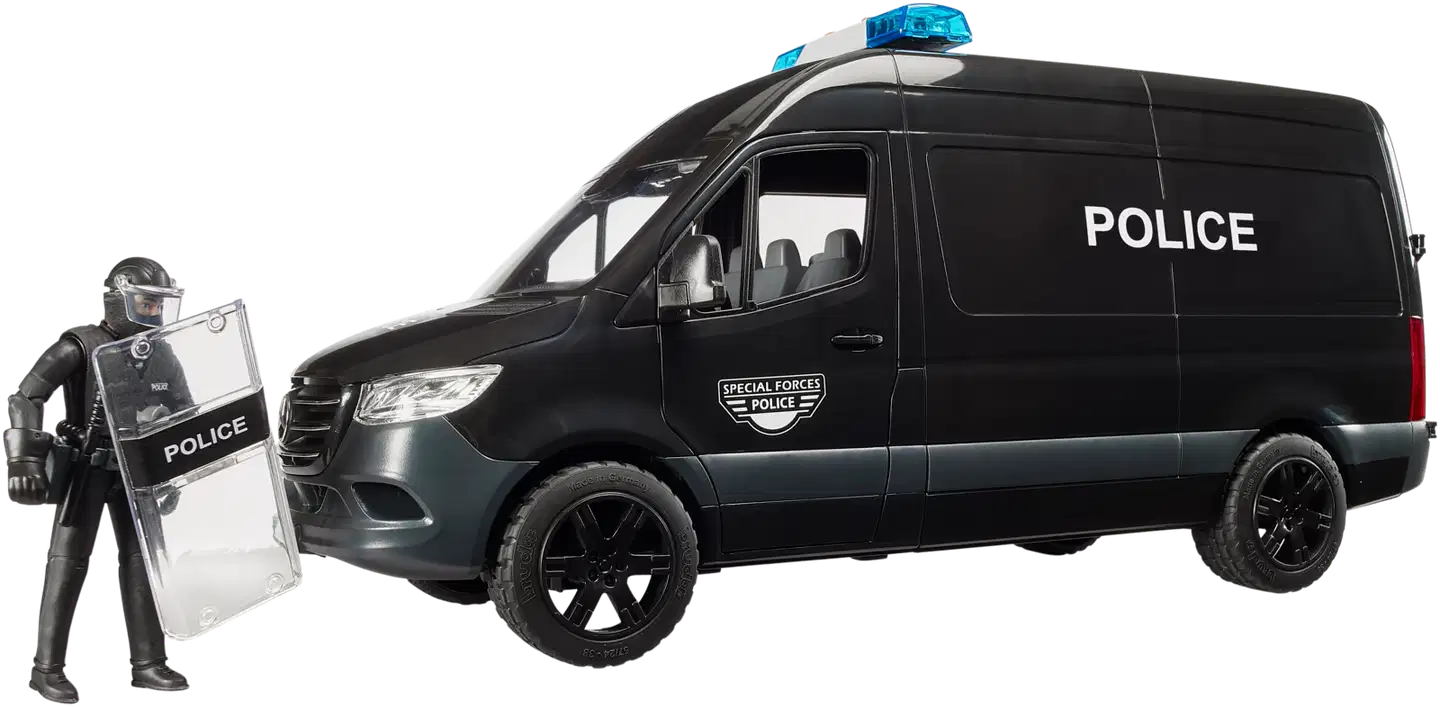 Bruder lelu MB Sprinter Police Special Forces - 6