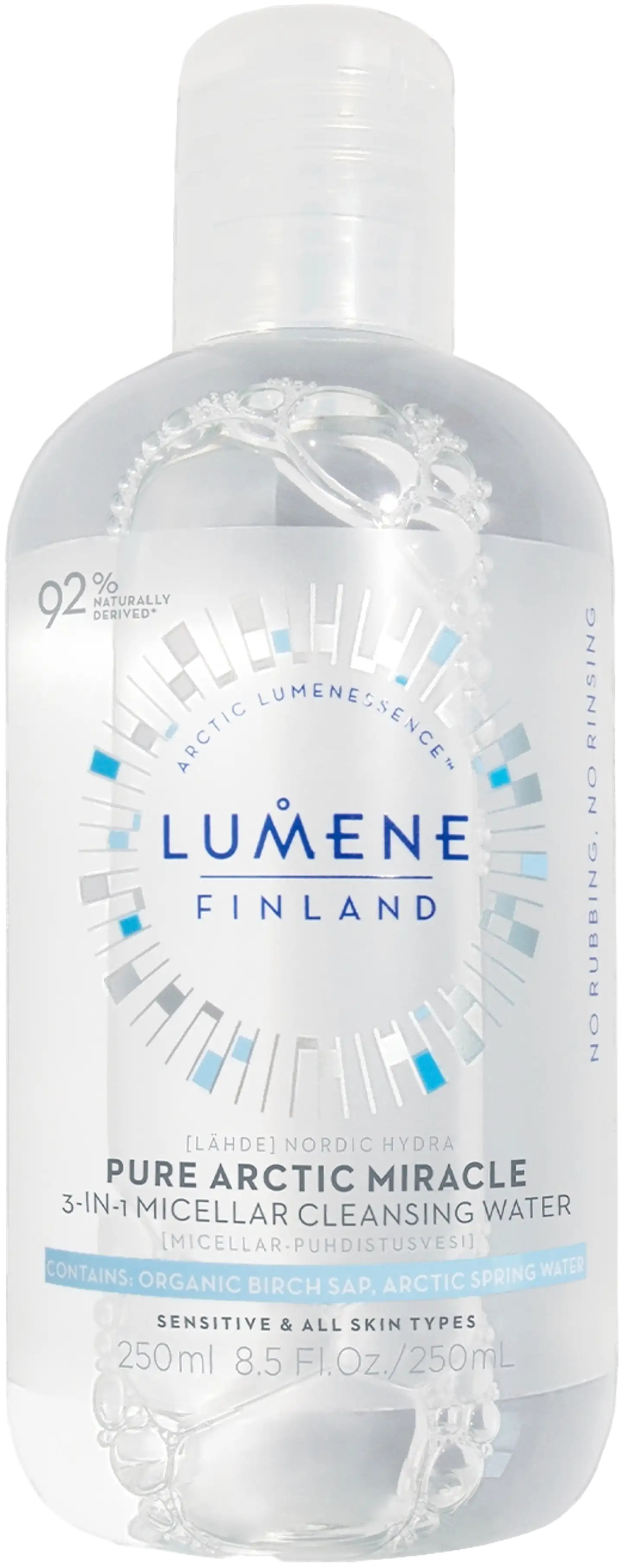 Lumene LÄHDE 3IN1 Micellar-Puhdistusvesi 250ml