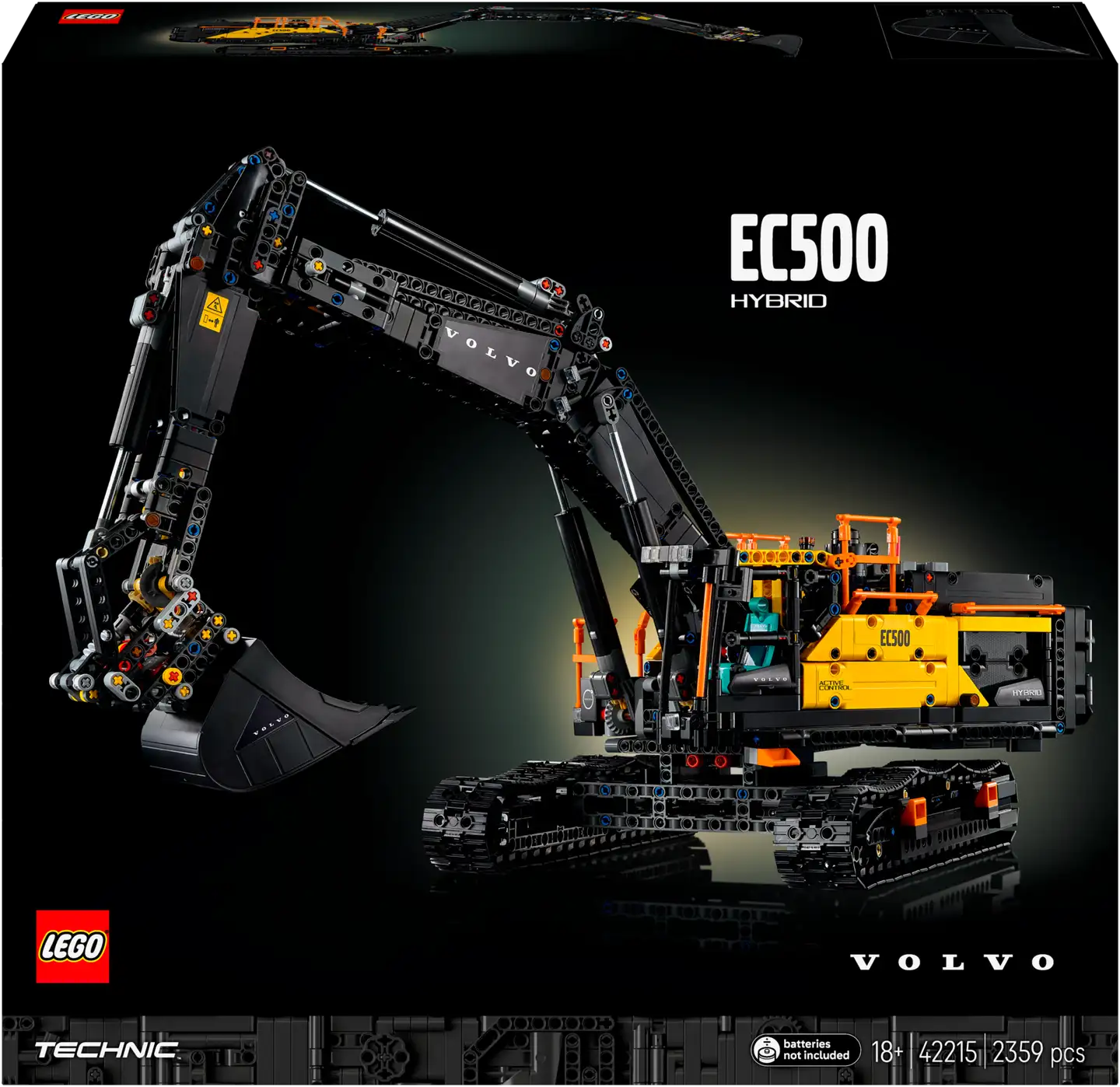 LEGO Technic 42215 Volvo EC500 Hybrid kaivukone - 2