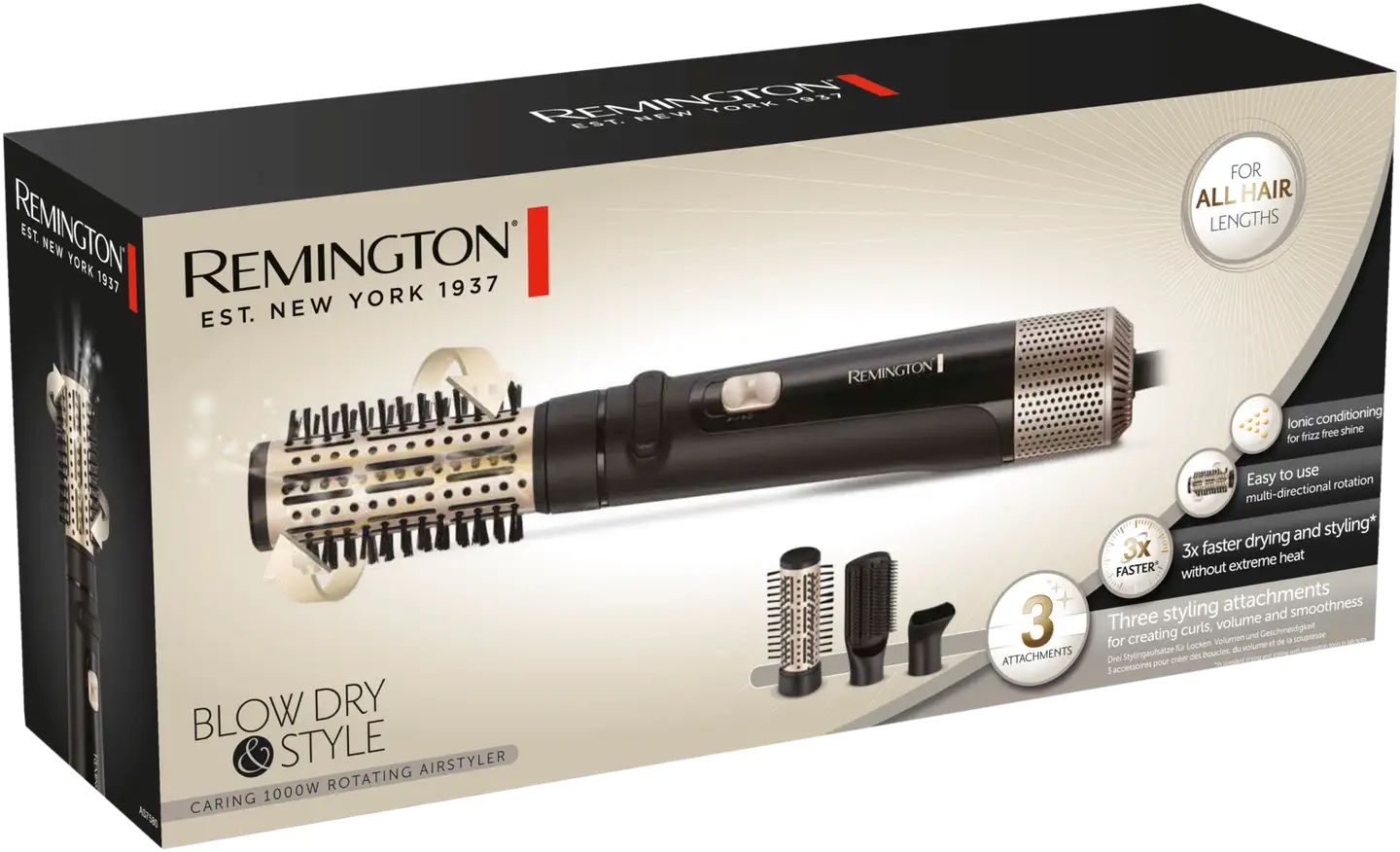 Remington pyörivä ilmakiharrin Blow Dry & Style AS7580 - 5