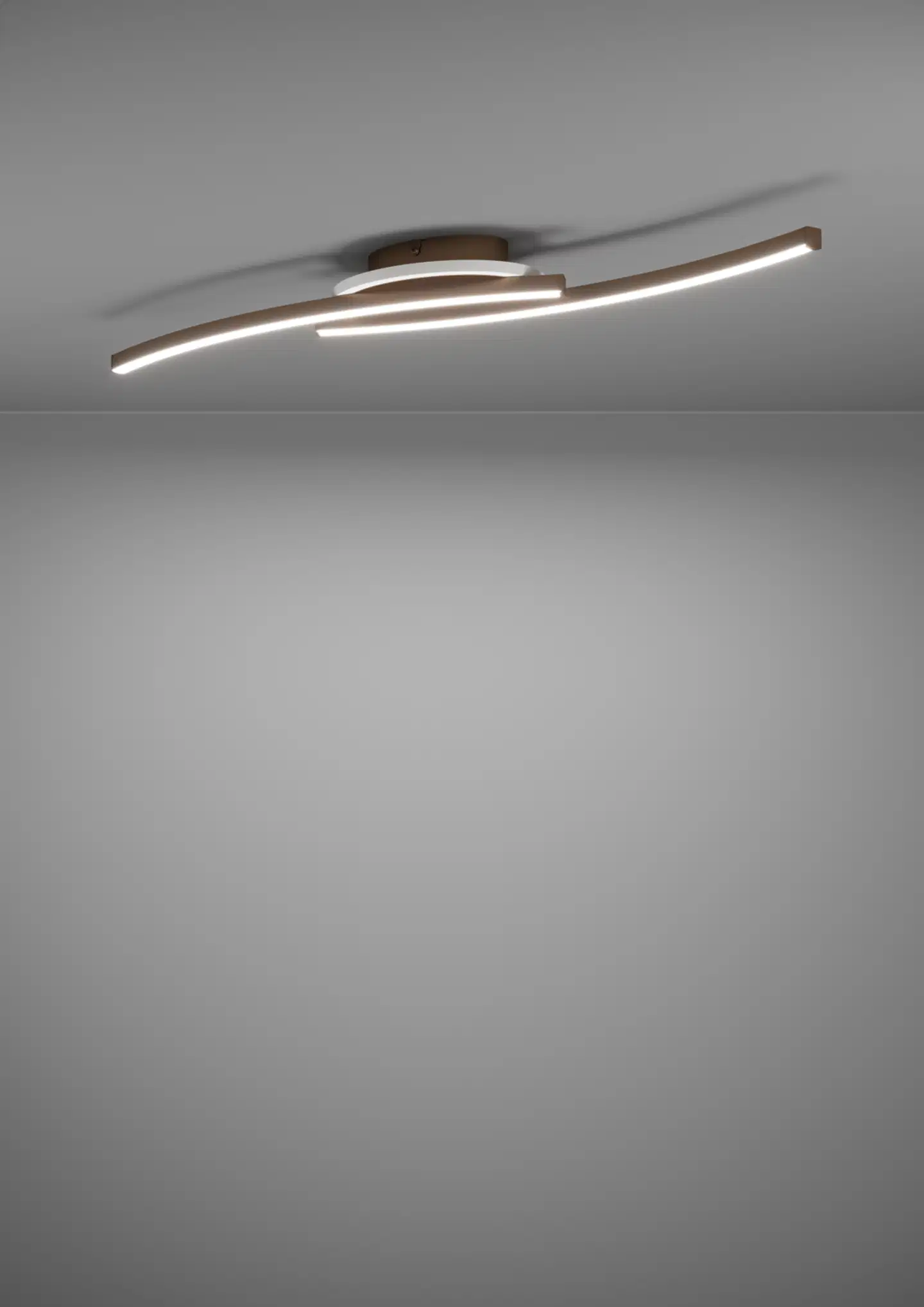 EGLO kattovalaisin Lungolago LED 12W pronssi/valkoinen - 8