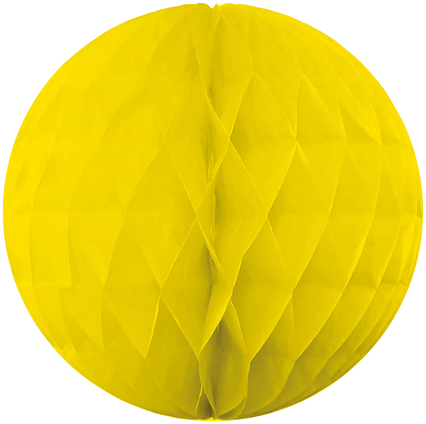 Decorata Party Paperihunajakenno 30 cm keltainen