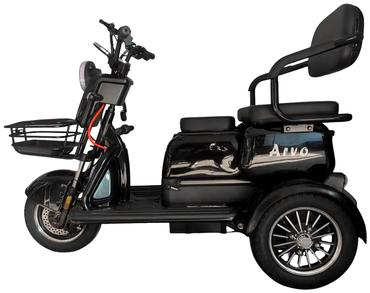 Arvo senioriskootteri p250 musta - 5