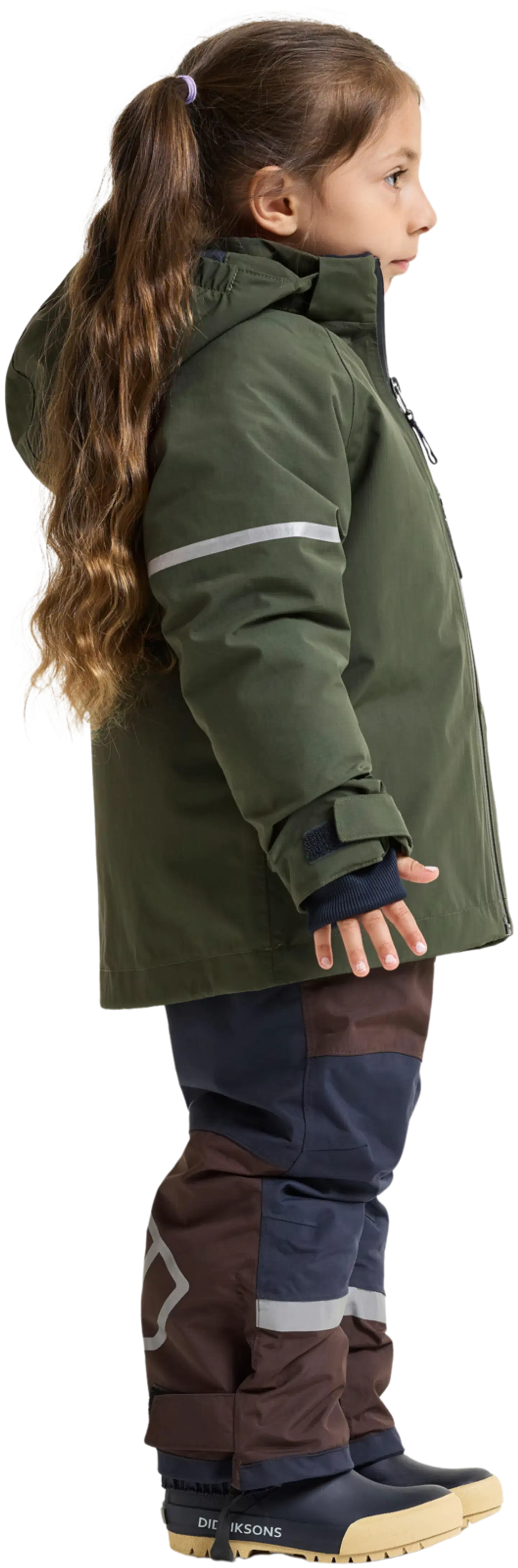 Didriksons  lasten toppatakki Falken - Deep Green - 7