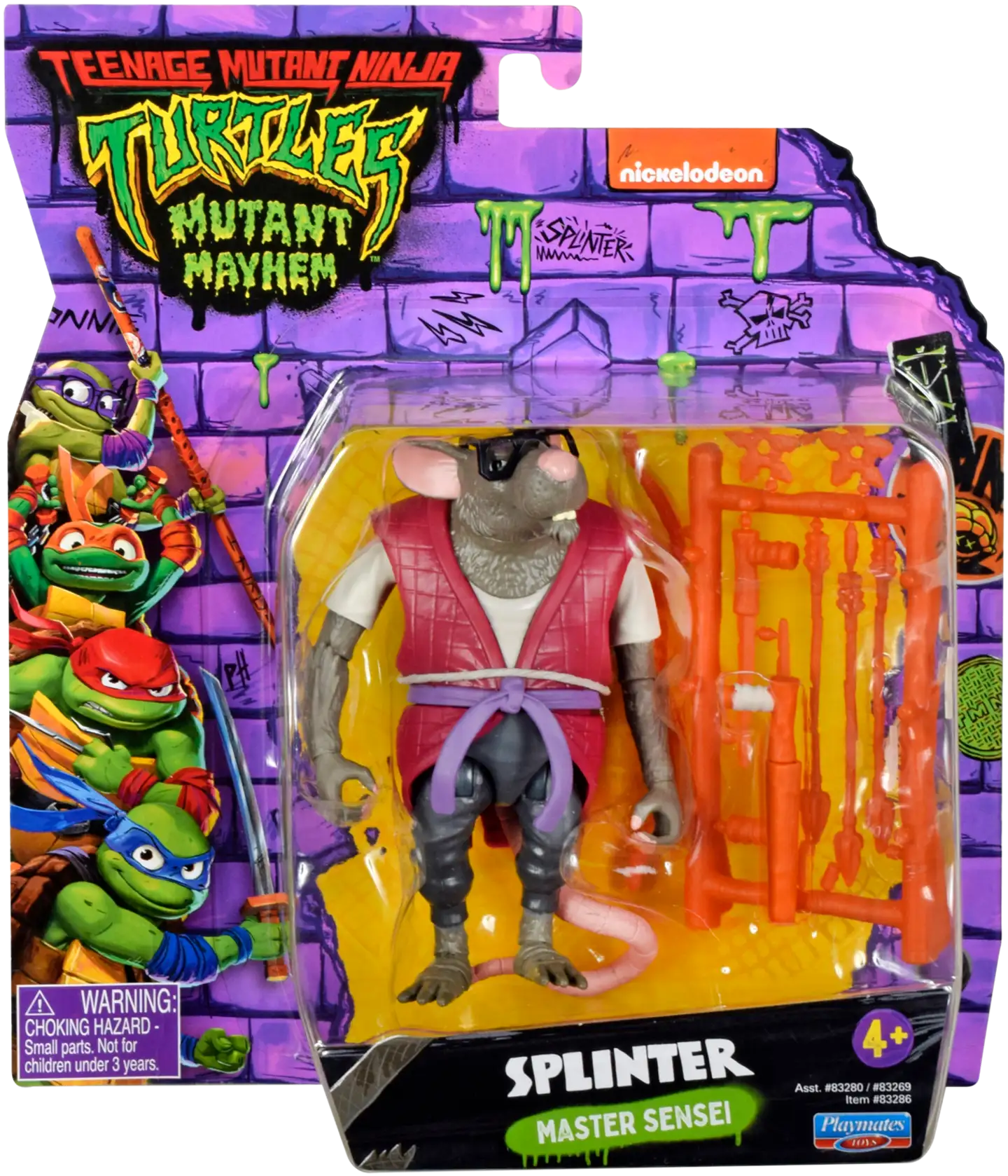 Turtles Mayhem Perus Figuurit 12 cm - 1