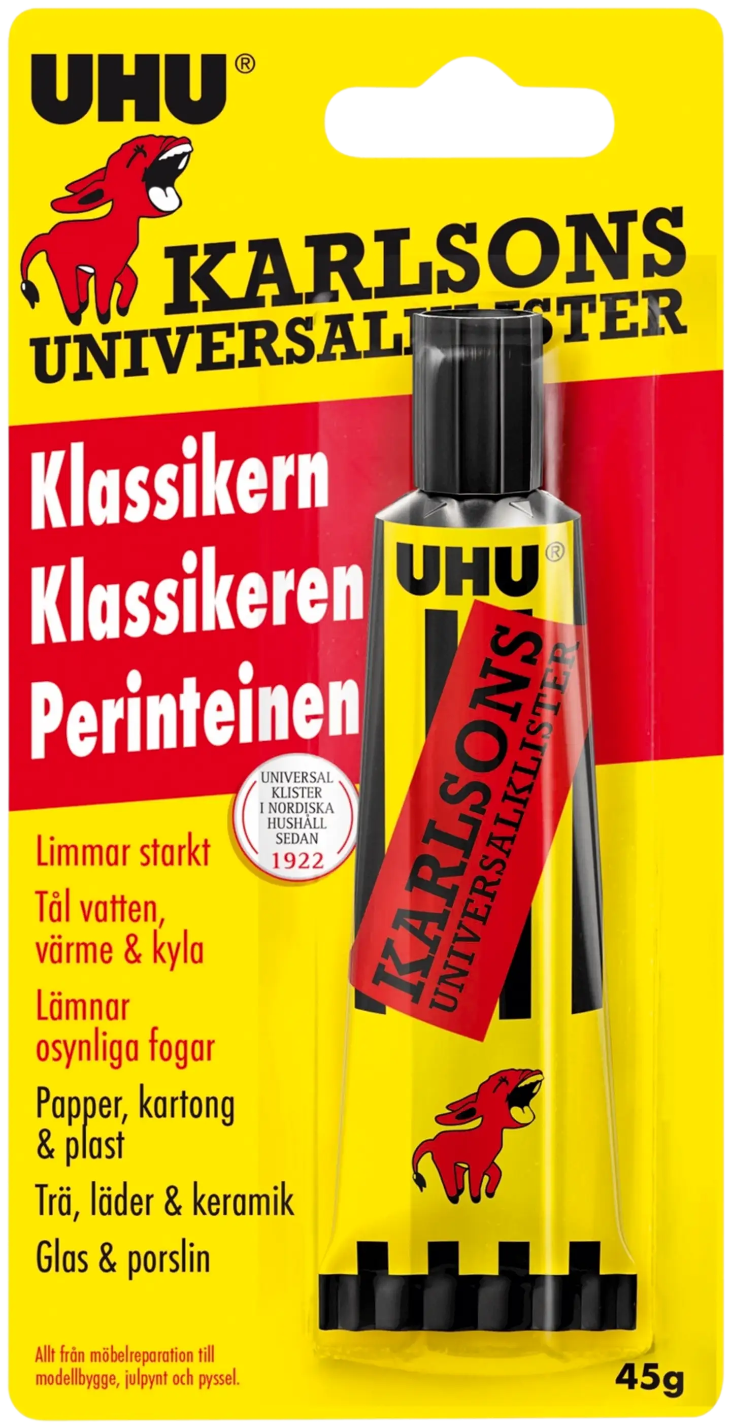 UHU Karlons Klister yleisliima 45g