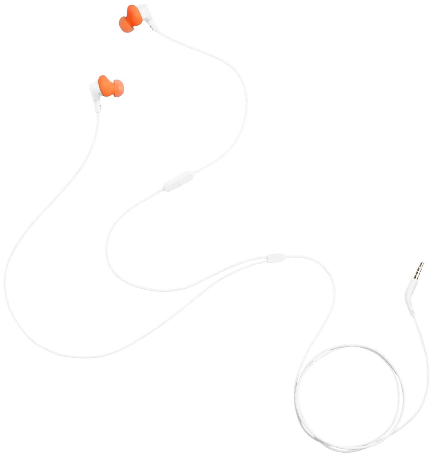 JBL langalliset Sport nappikuulokkeet 3,5mm liitännällä Endurance Run 3 valkoinen - 2