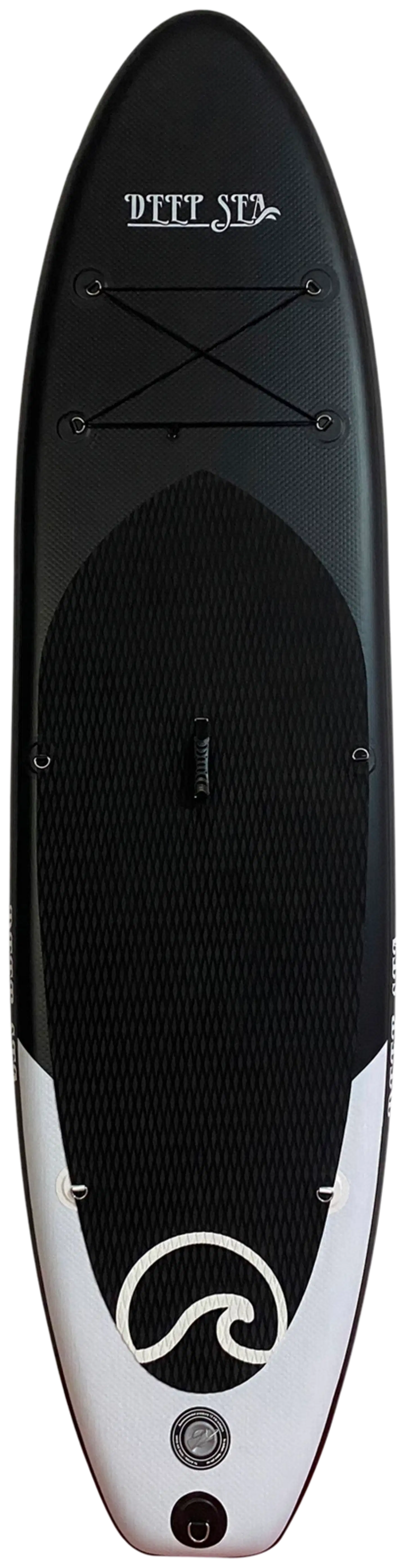 Deep Sea SUP-lautasetti Kayak Pro 300cm, Musta - 5