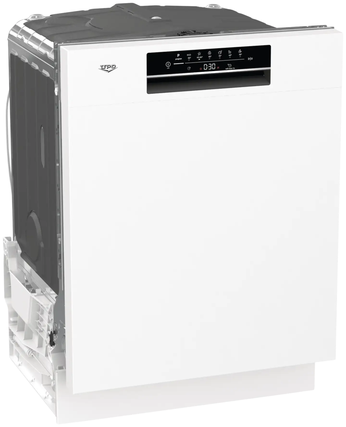 UPO astianpesukone UU642D90W 60cm valkoinen - 2