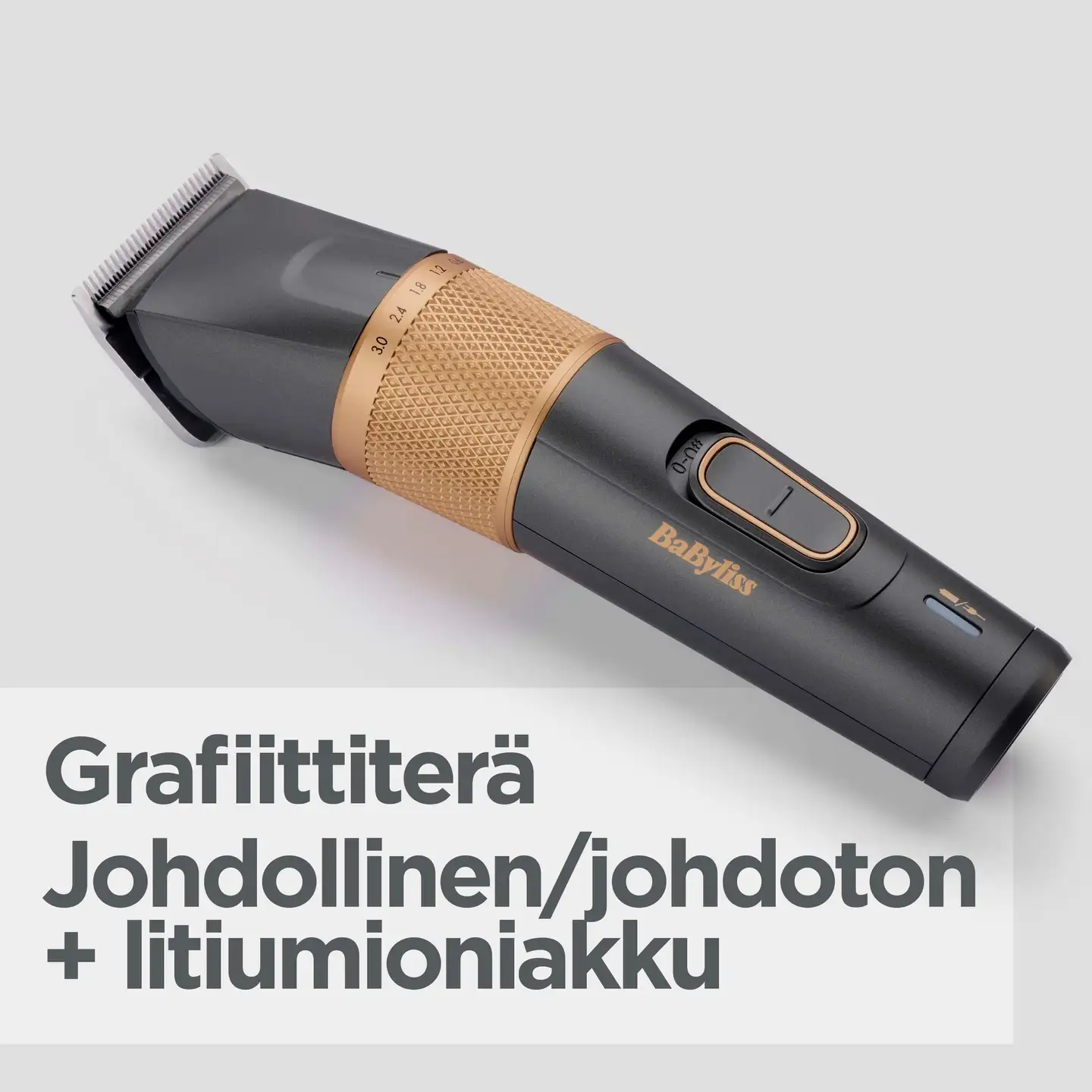 BaByliss hiustenleikkuukone Graphite Precision - 3