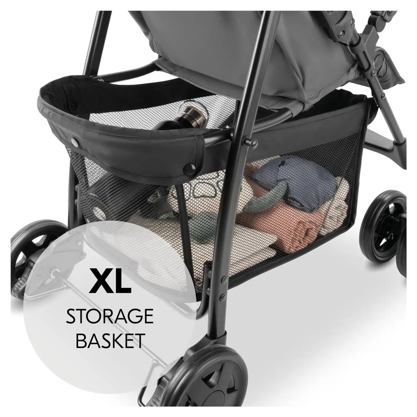 Hauck rattaat Sport harmaa - 9