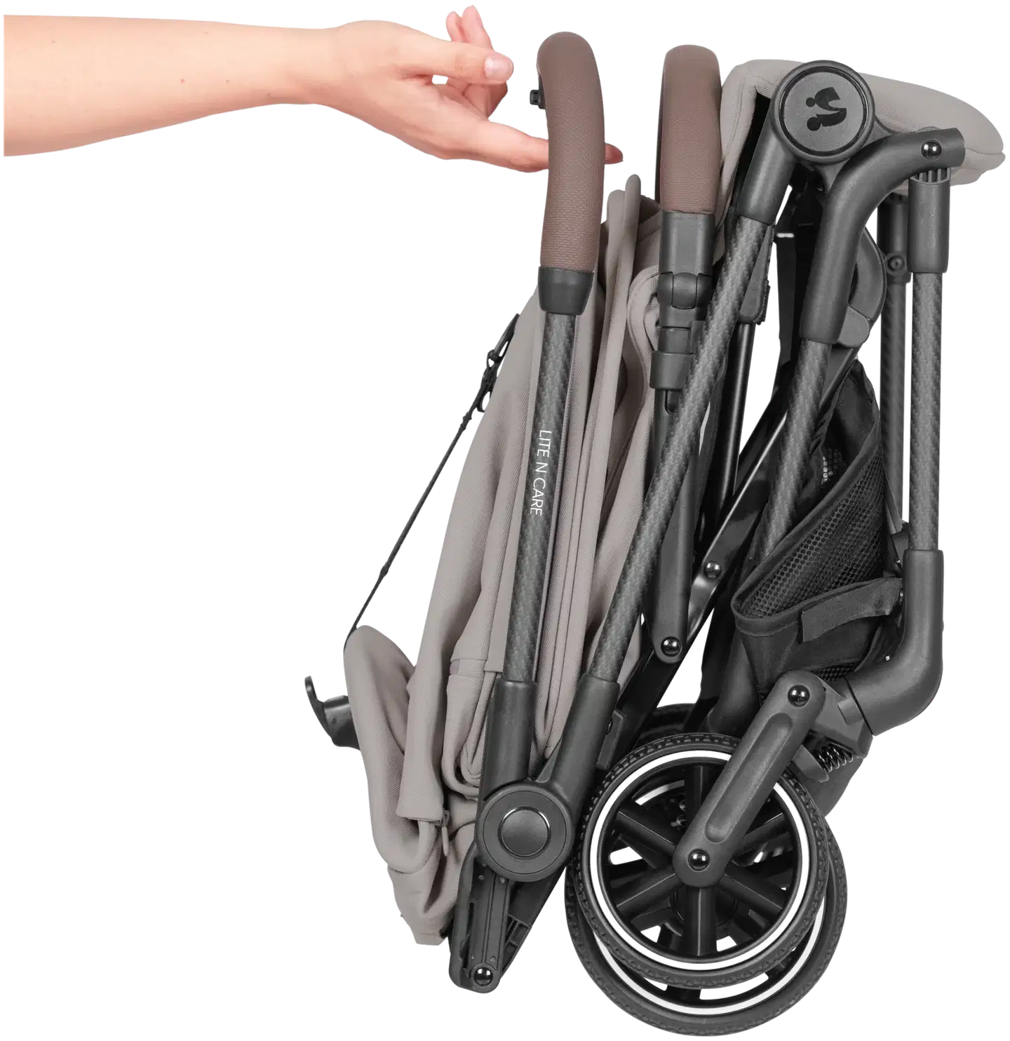 Hauck matkarattaat Lite N Care beige - 9