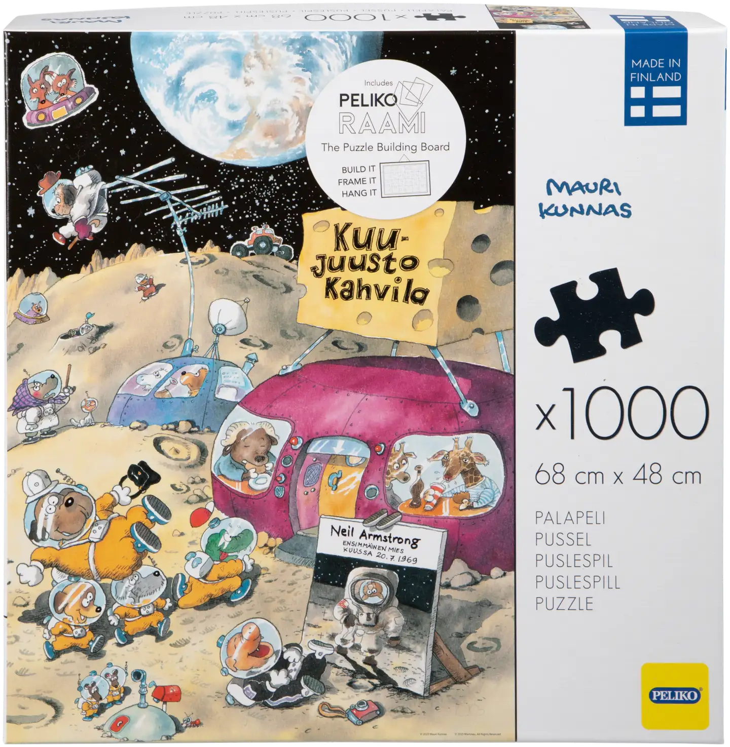 Peliko Kunnas 1000 kuujuustokahvila - 2