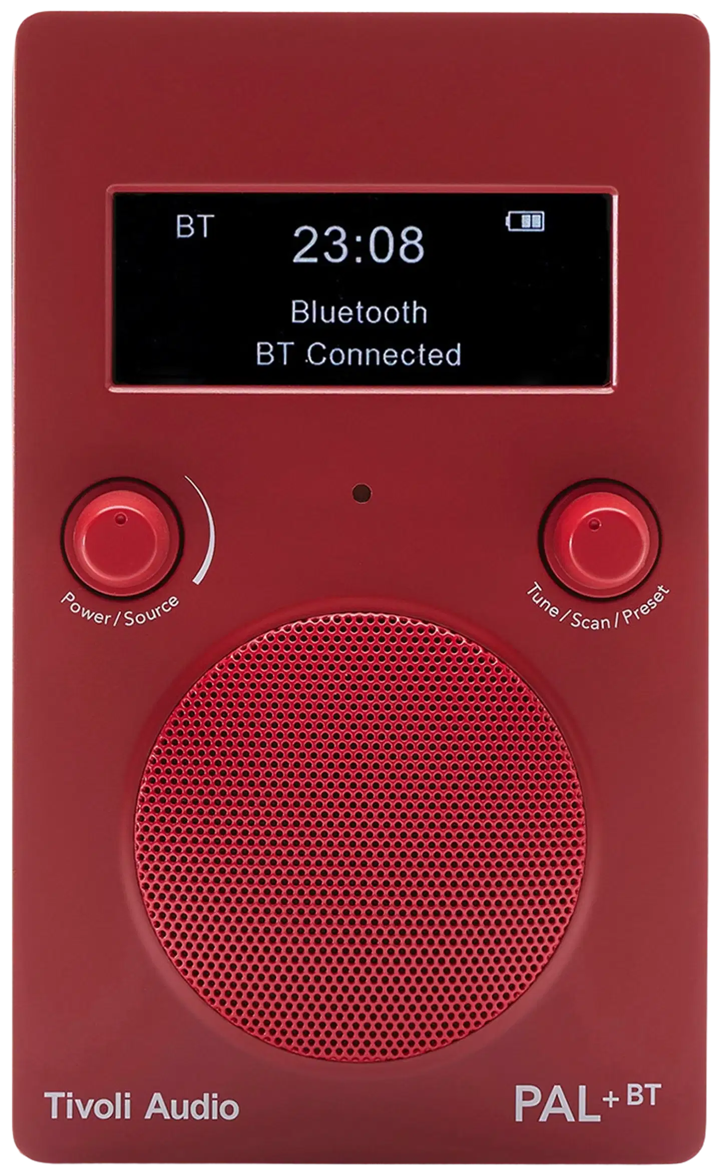 Tivoli Audio kannettava DAB+/FM Bluetooth-radio PAL+ Gen.3 BT punainen - 1