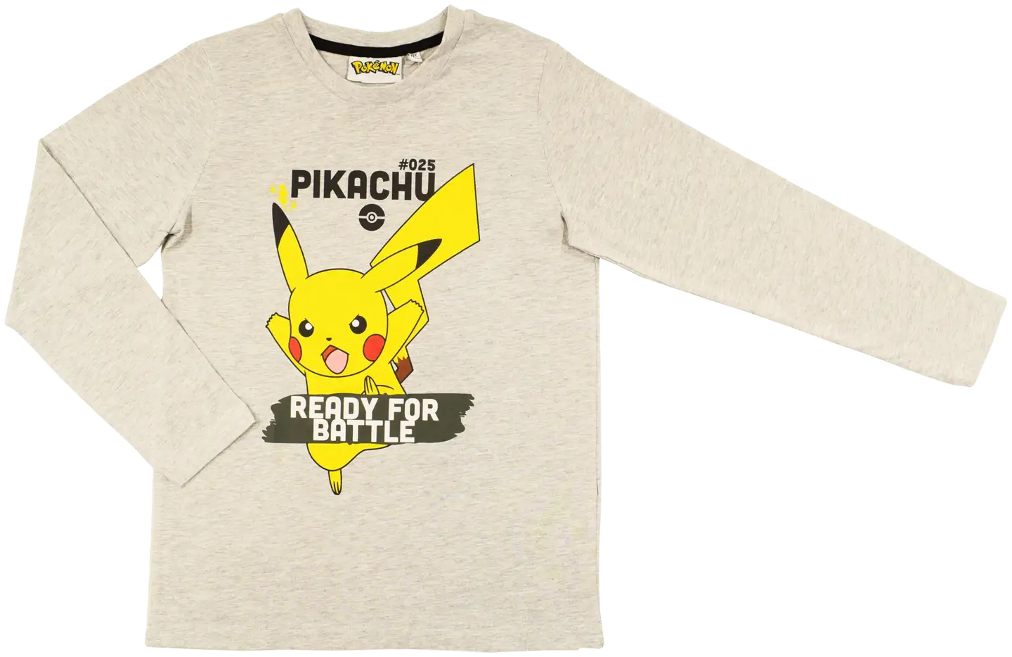 Pokémon lasten trikoopaita - HARMAA