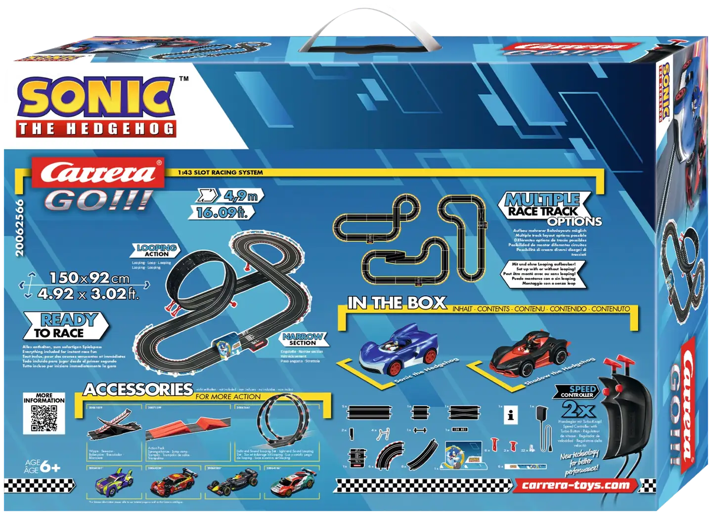 Carrera Go!!! autorata Sonic the Hedgehog - 4