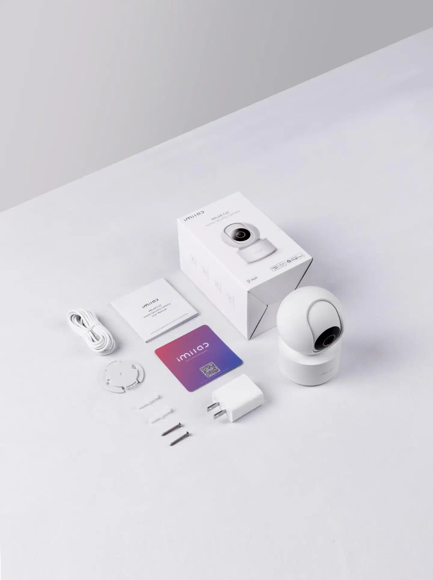 Imilab C22 3K WiFi -valvontakamera sisäkäyttöön CMSXJ60A - 7