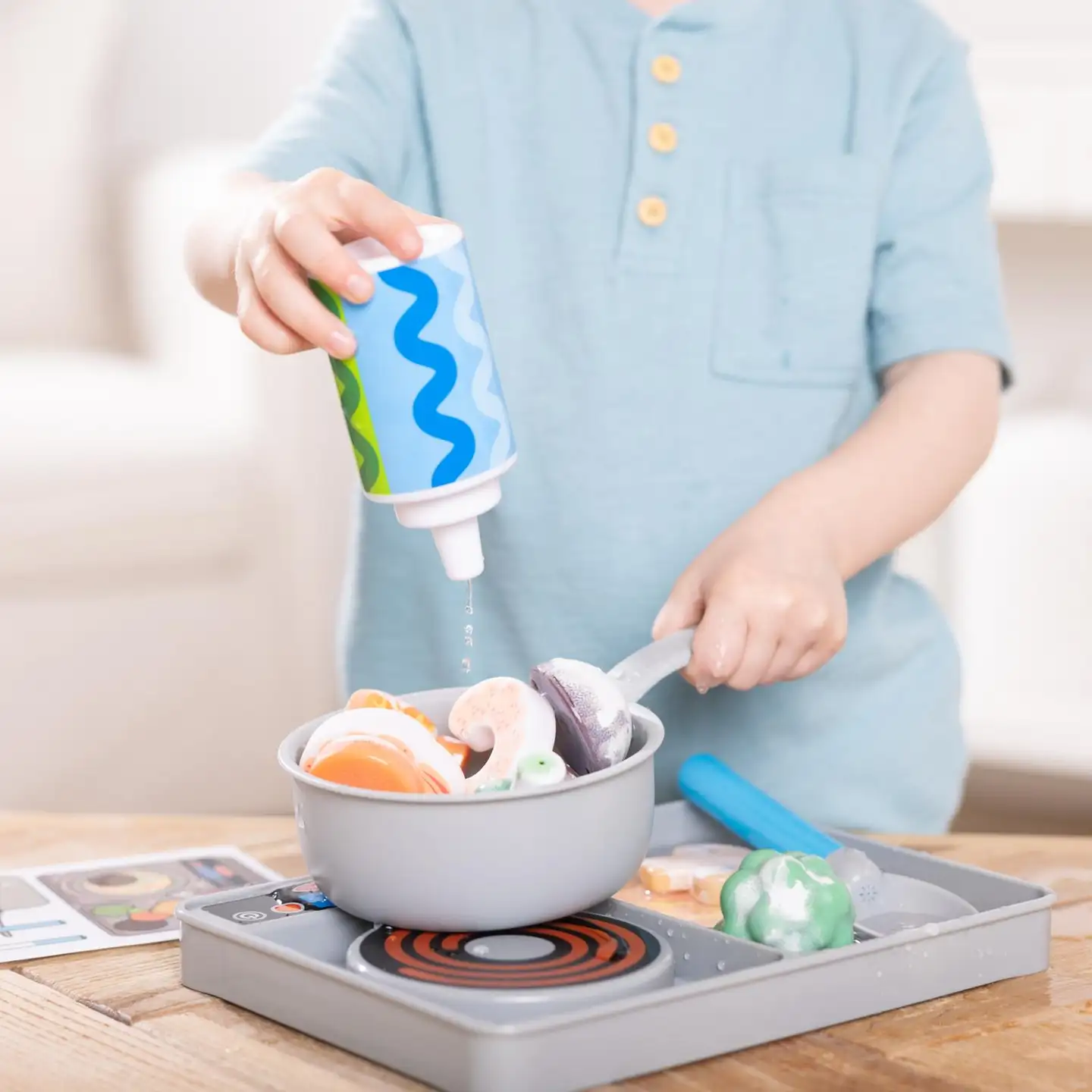 Melissa & doug Water WOW! Leikkisetti Kypsennä ja tarjoile - 5