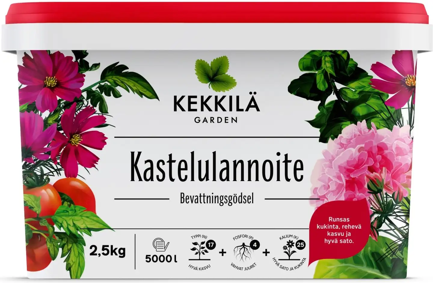 Kekkilä Kastelulannoite 2,5 kg myla