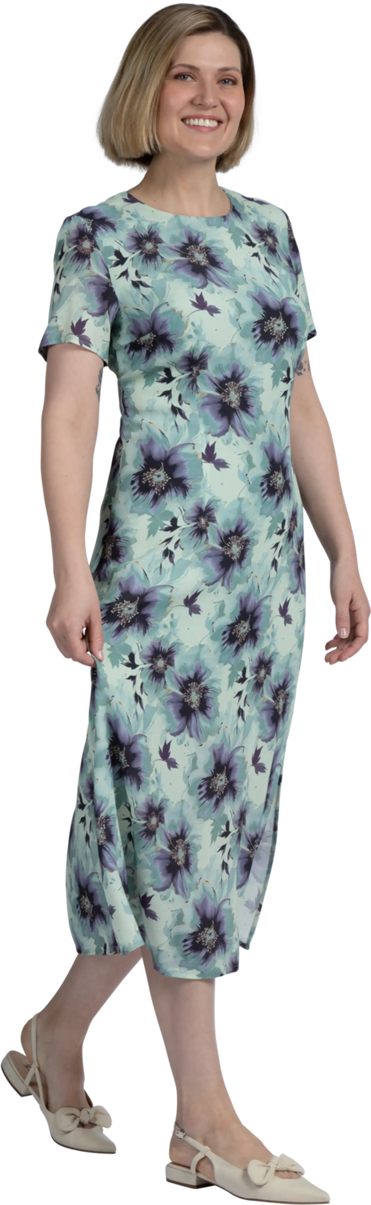 London Fog naisten mekko 218L162515 - Iceberg Green - 6