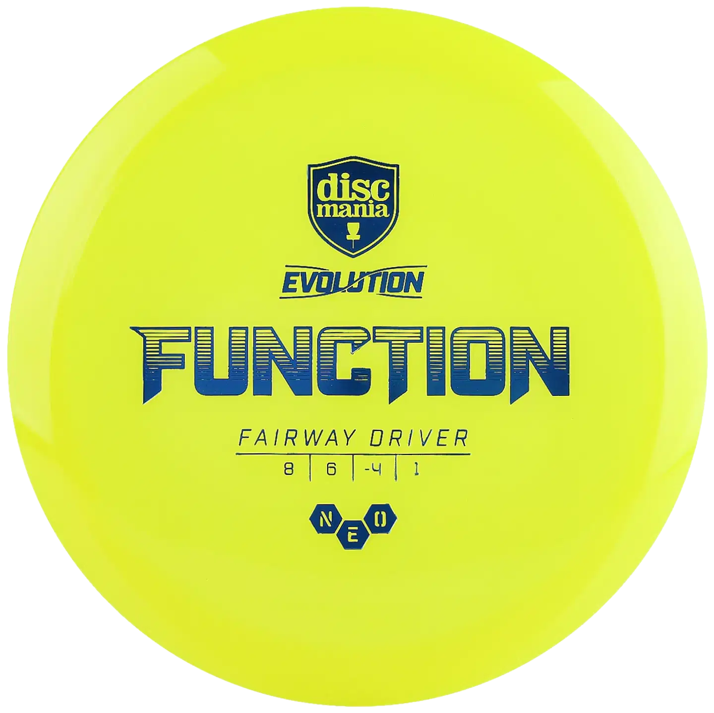 Discmania väylädraiveri Neo Function Yellow