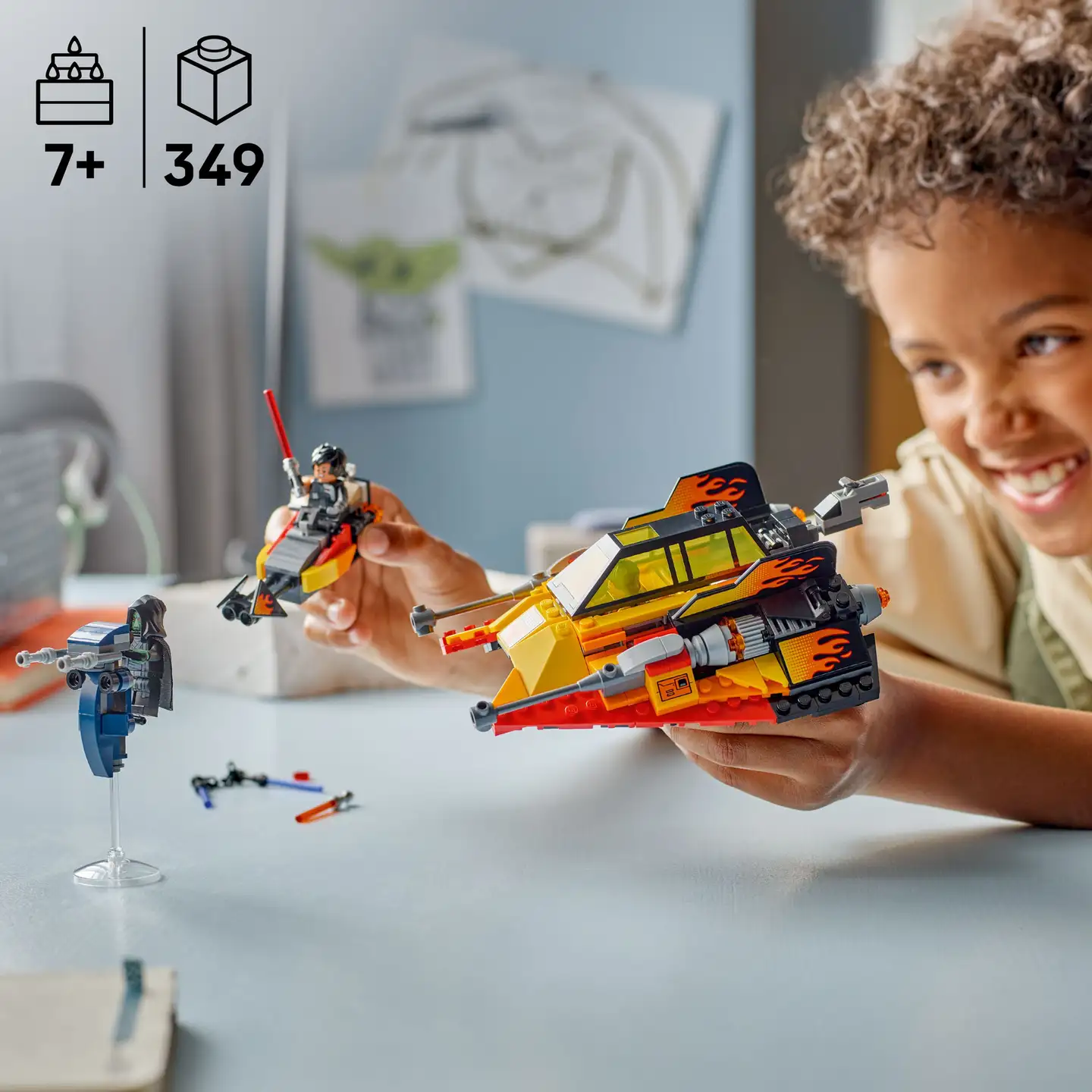 LEGO® Star Wars TM 75414 Force Burner ‑lumikiituri - 11