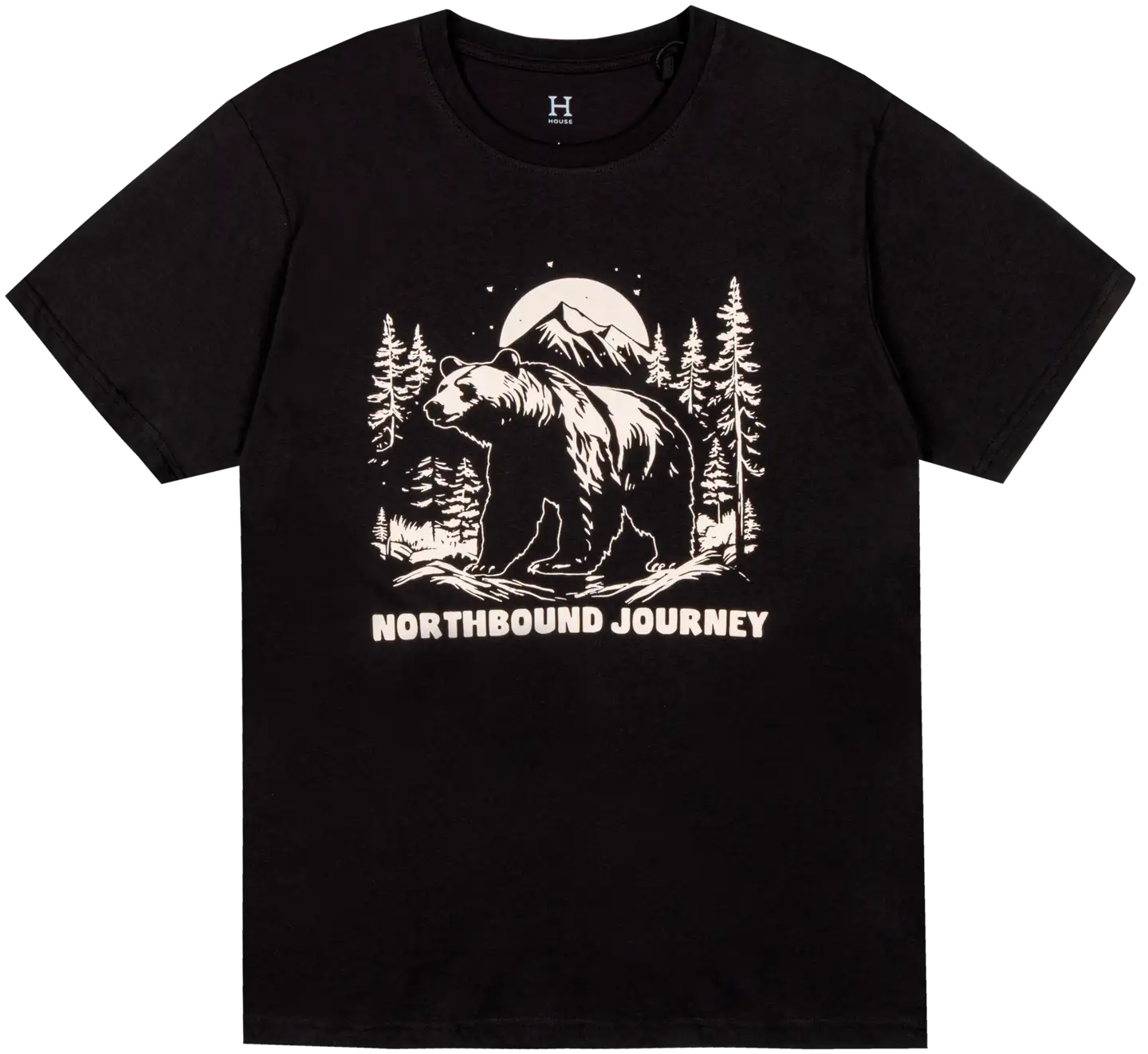 House miesten t-paita Nature - BLACK - 1