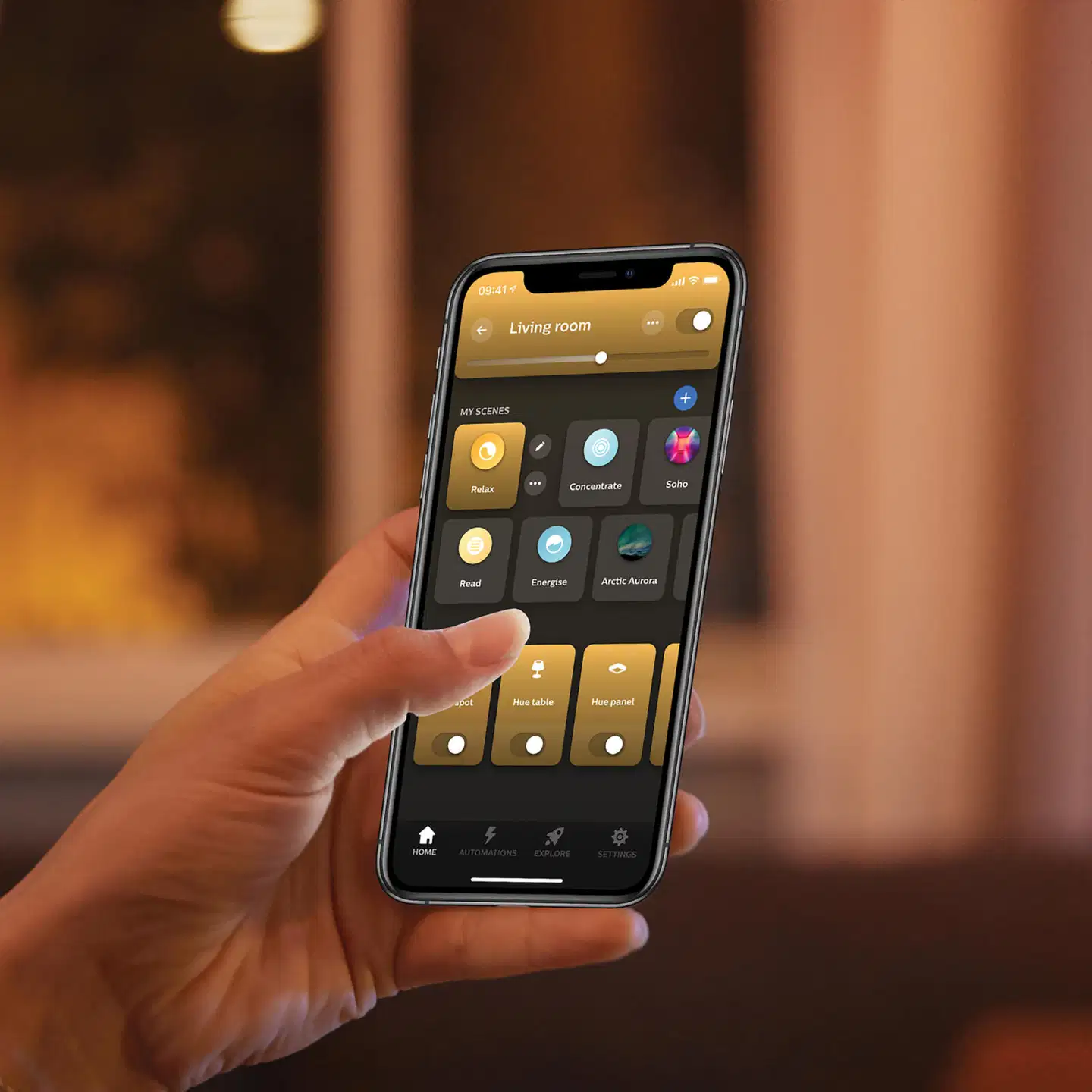 Philips Hue kattovalaisin Still musta - 7