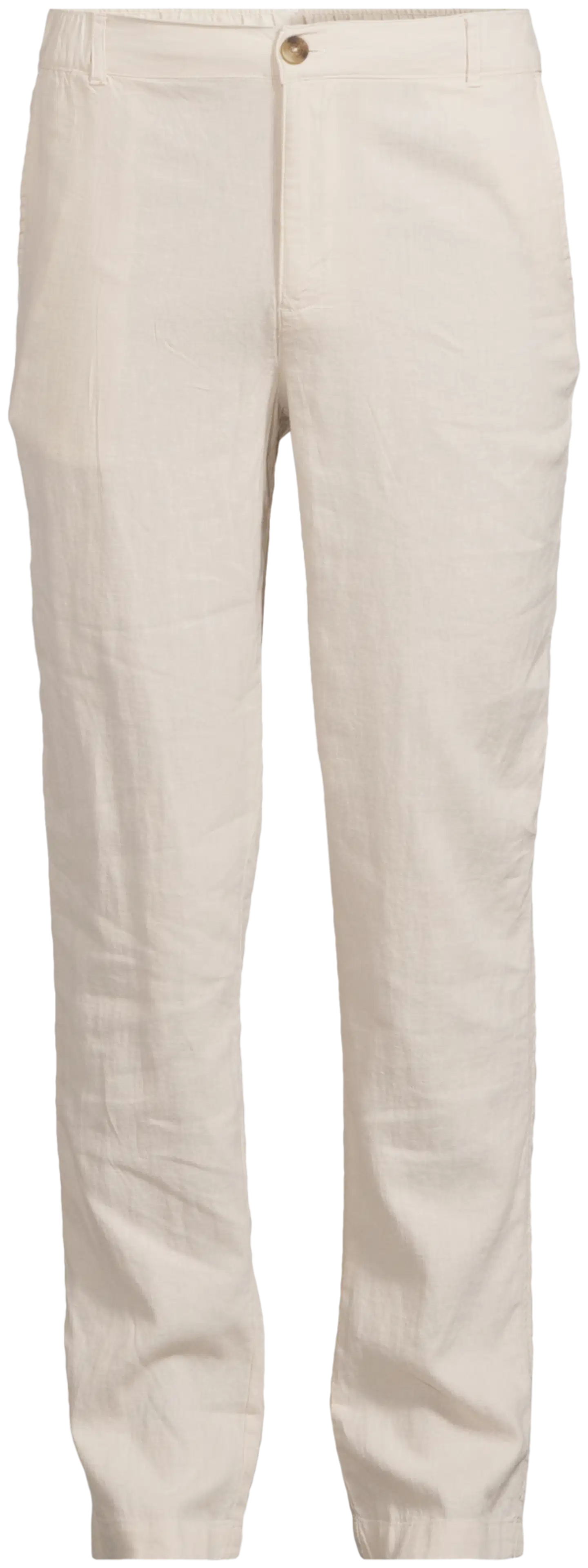 London Fog miesten pellavachinot 202LF15265 - Light Beige - 2