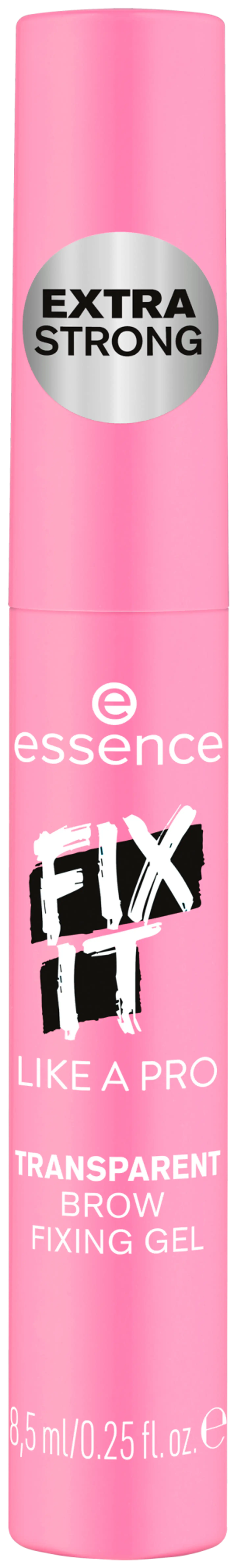 essence FIX IT LIKE A PRO TRANSPARENT BROW FIXING GEL 8.5 ml