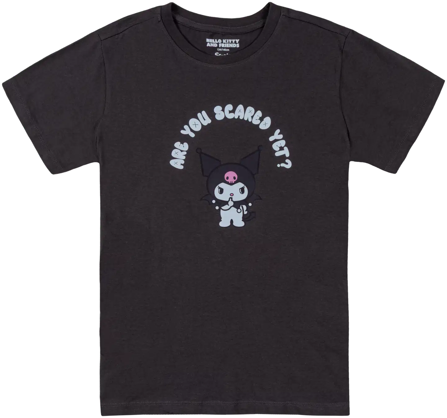 Kuromi lasten t-paita HKQ10007 - black - 1
