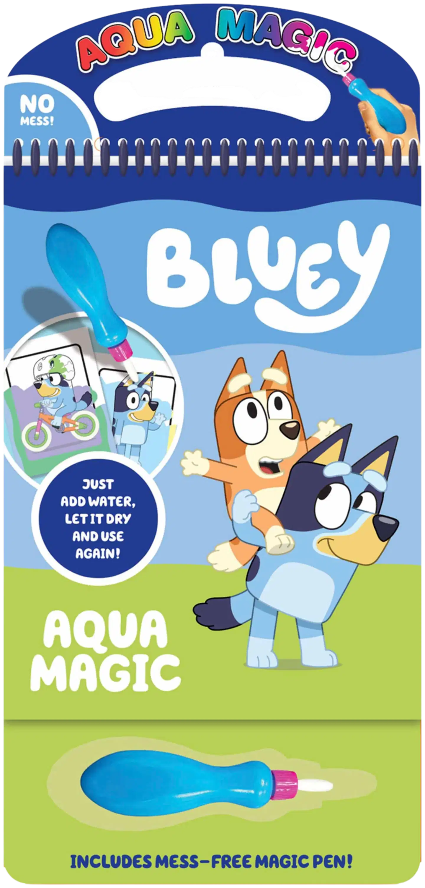 Bluey Aqua Magic värityssetti