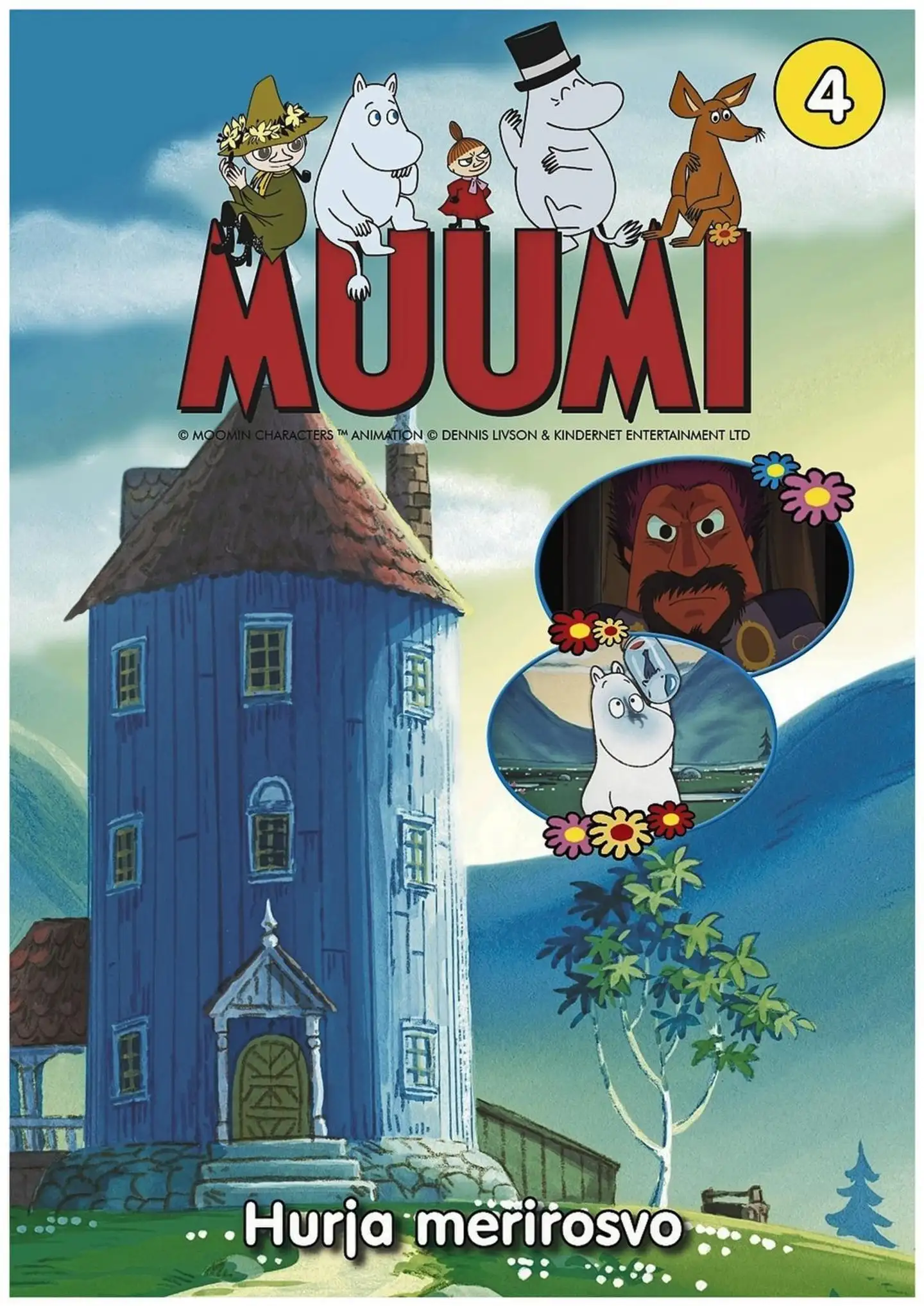 Muumi 4: Hurja Merirosvo DVD