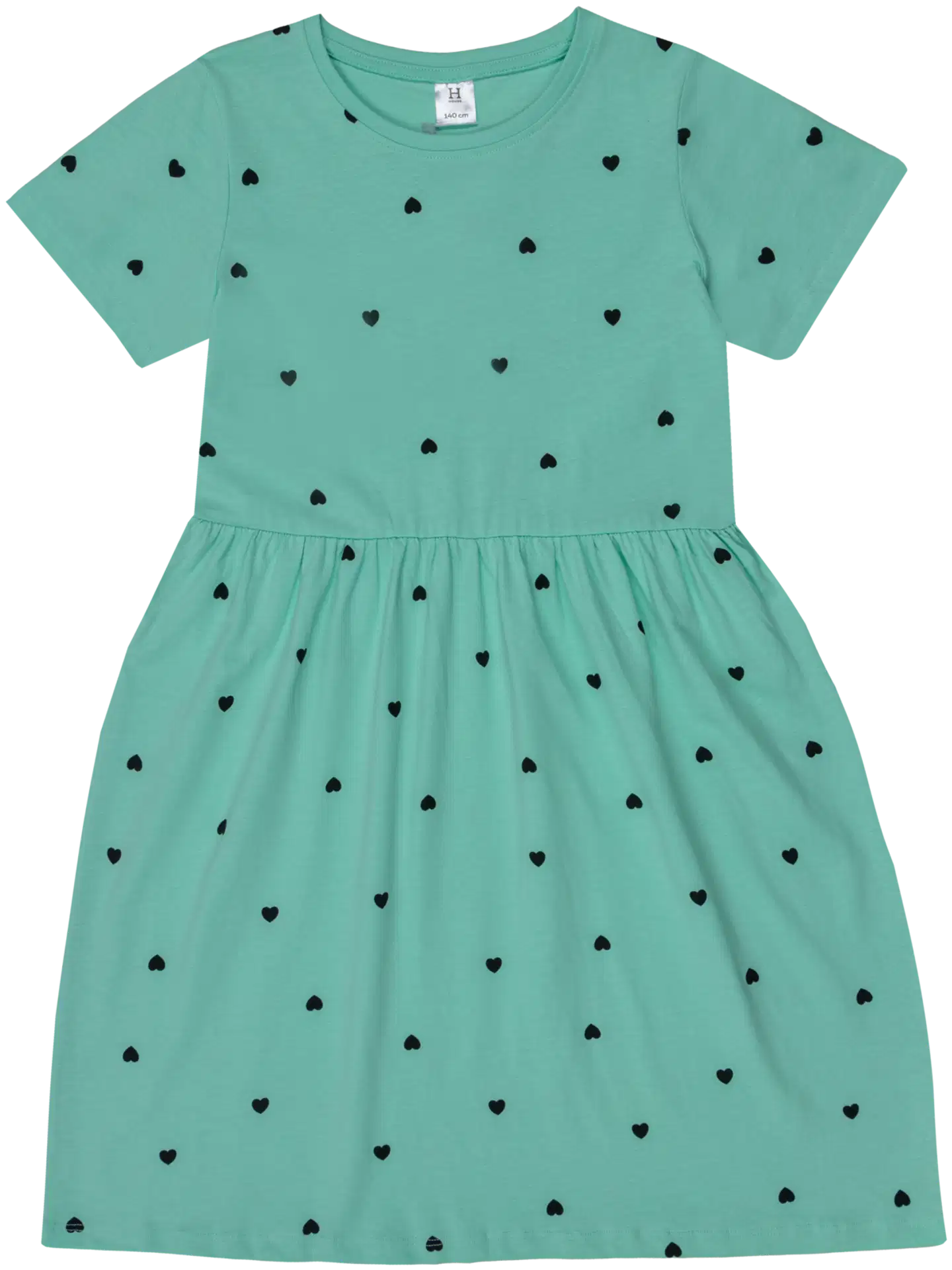 House lasten t-paitamekko 23TH172635 - Cabbage green - 1