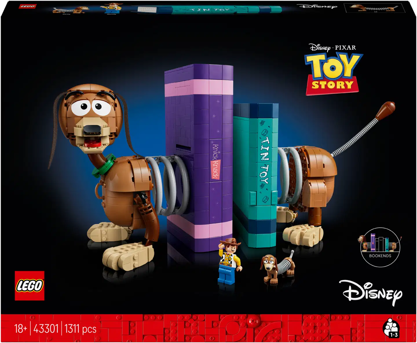 LEGO® Disney Pixar 43301 Toy Story ‑kirjatuet: Slinky-koira - 3