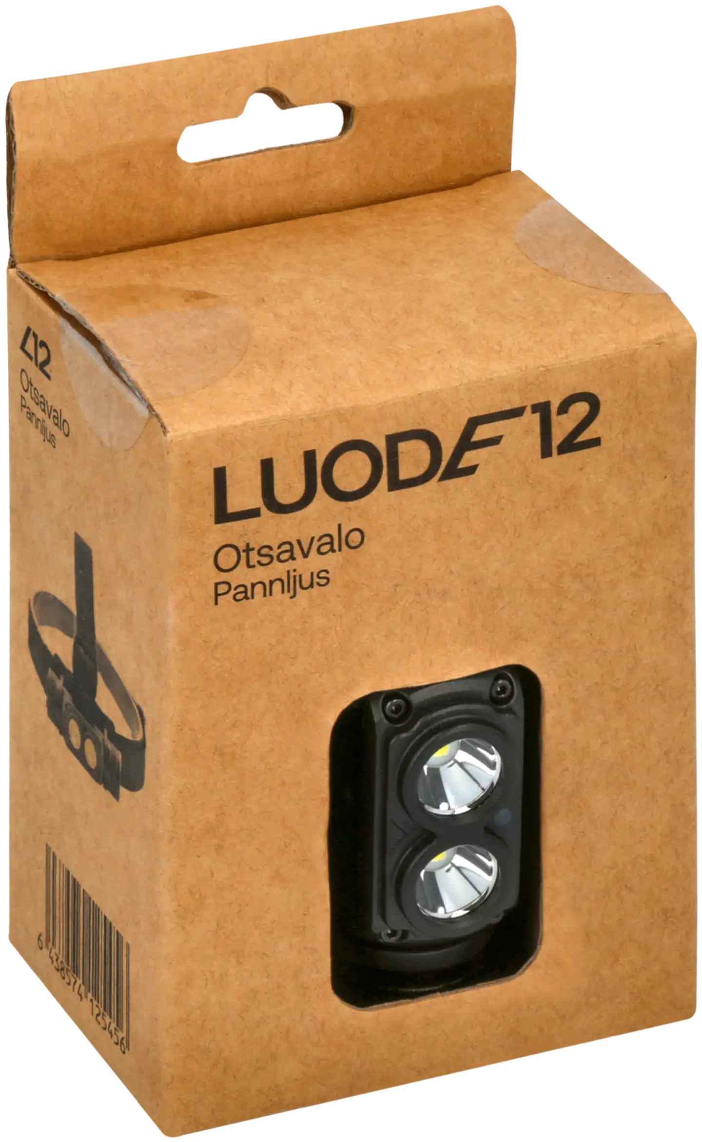 Luode12 ladattava otsavalo 1000 lm - 1