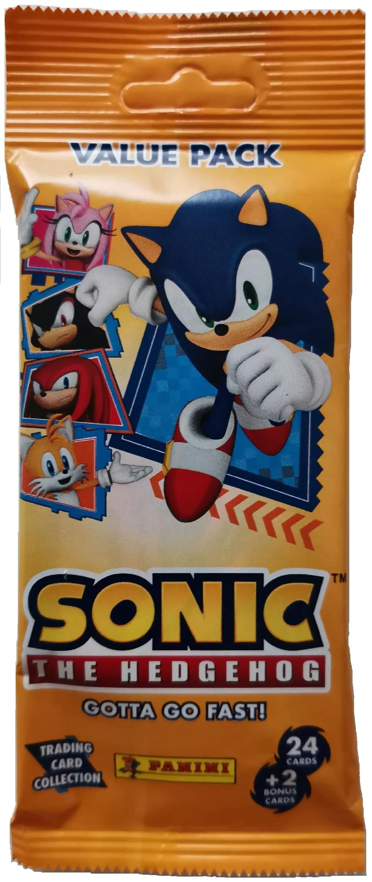Sonic The Hedgehog Gotta Go Fast -value pack keräilykortit